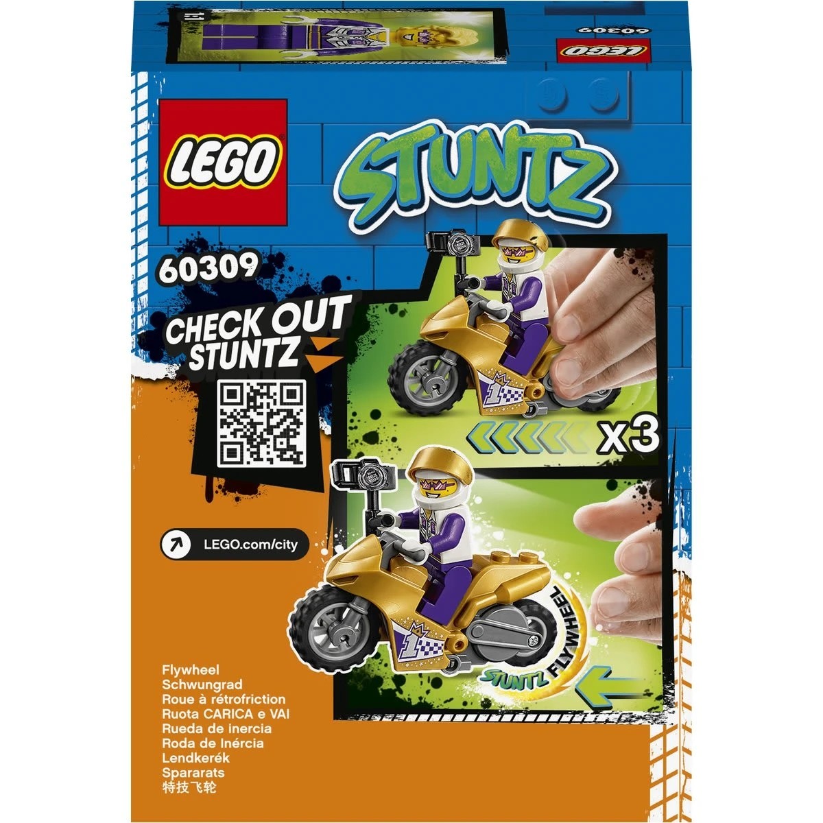 6 LEGO City Stunt Selfie Stunt Bike 60309, 6 of 6