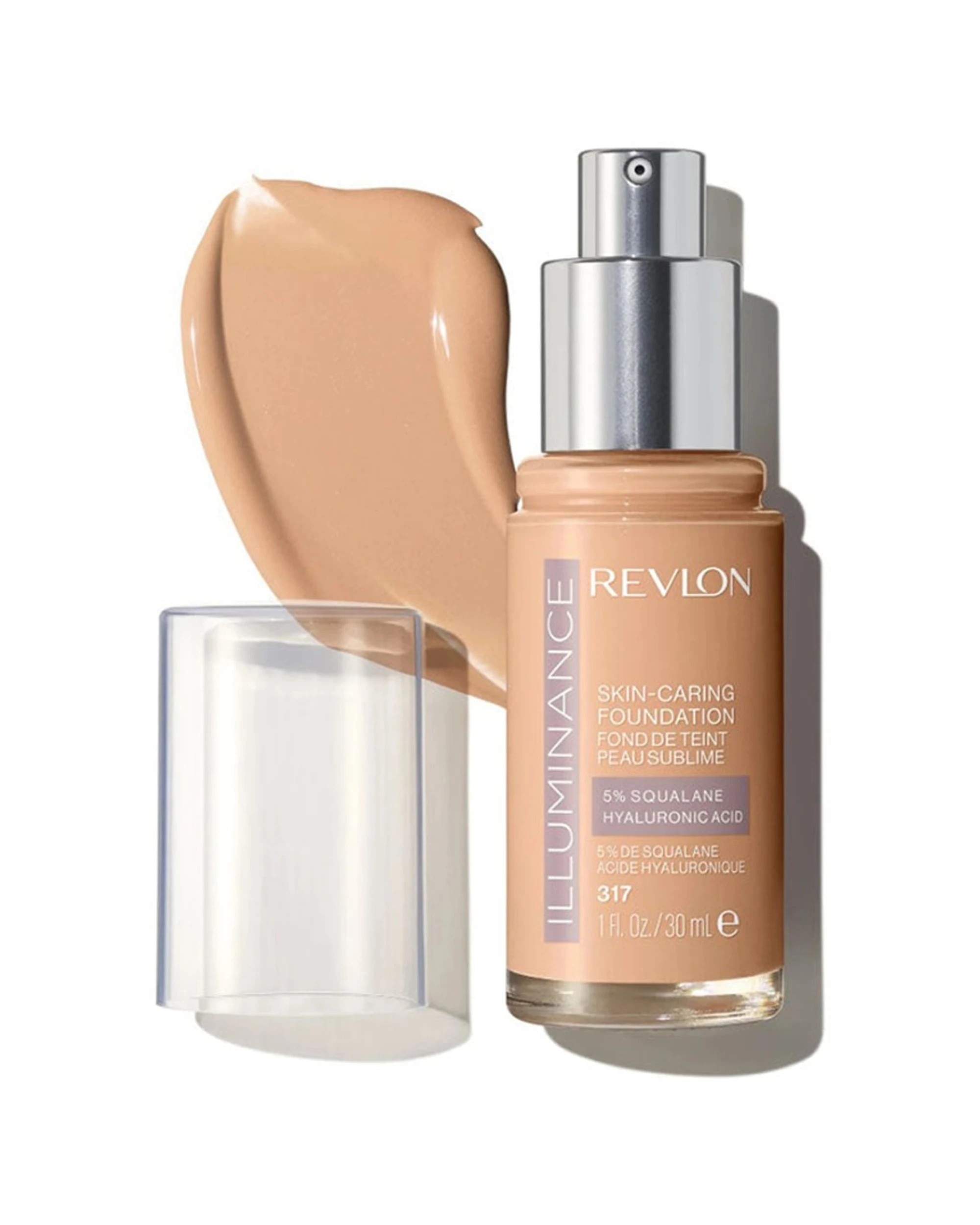 1 Revlon Illuminance Skin-Caring Hydrating Foundation 317 Tan Sand - Beige, 1 of 1