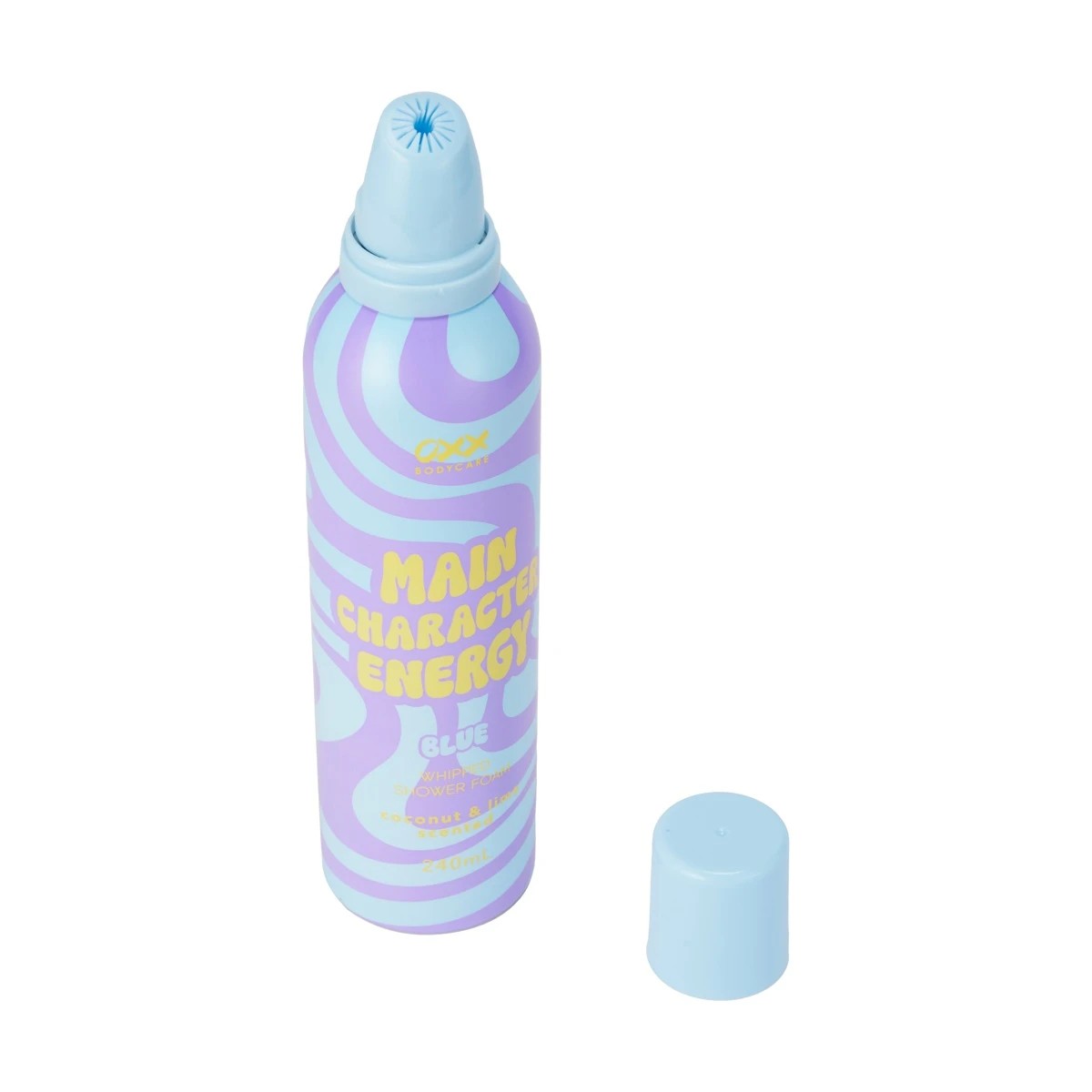 2 OXX Bodycare Main Character Energy Blue Whipped Shower Foam 240ml - Coconut and Lime Scented, 2 of 6