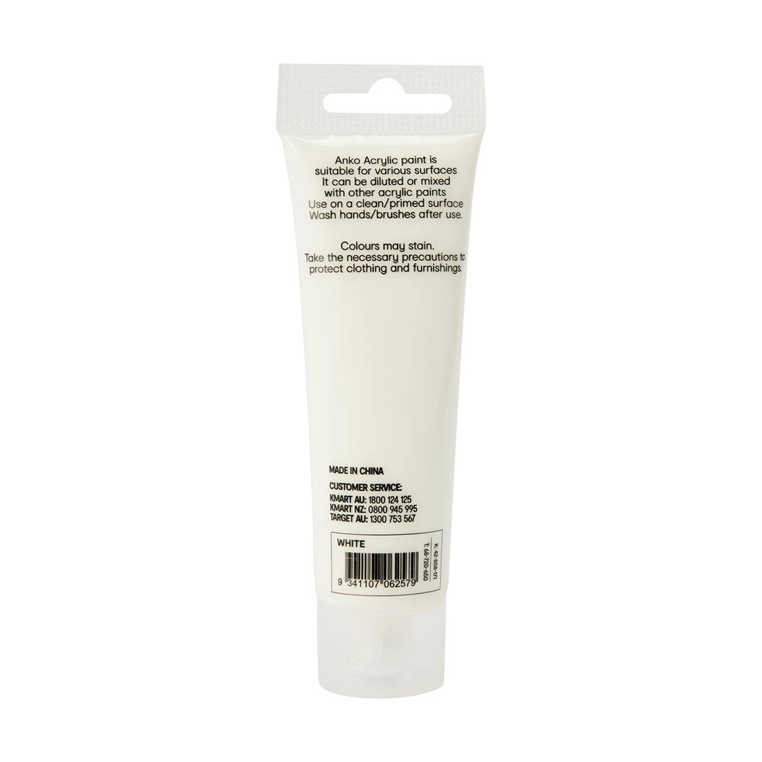 3 100ml Artist Acrylic Paint - White, 3 of 6