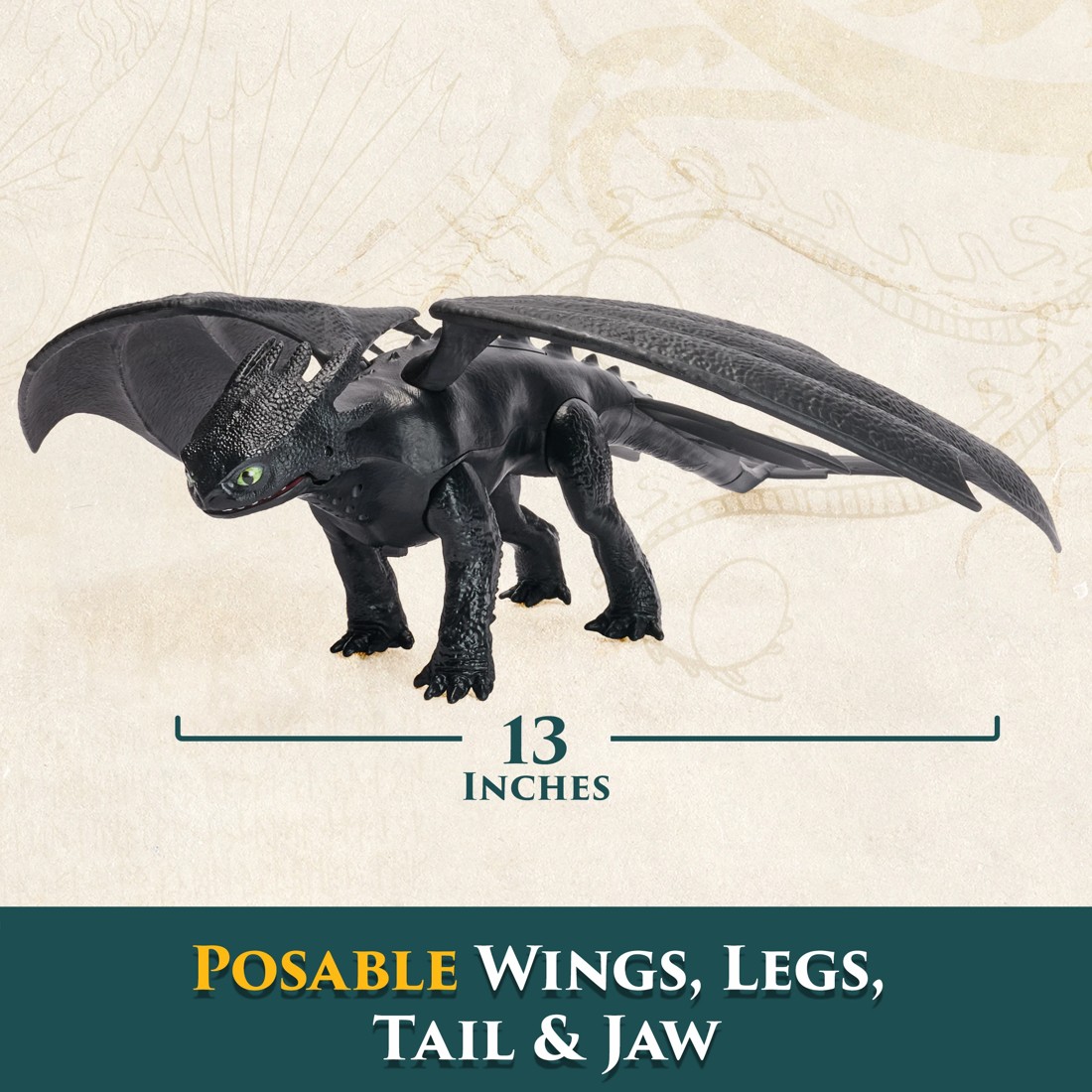 6 How To Train Your Dragon Battle Dragons: Plasma Sounds Toothless Action Figure, 6 of 9