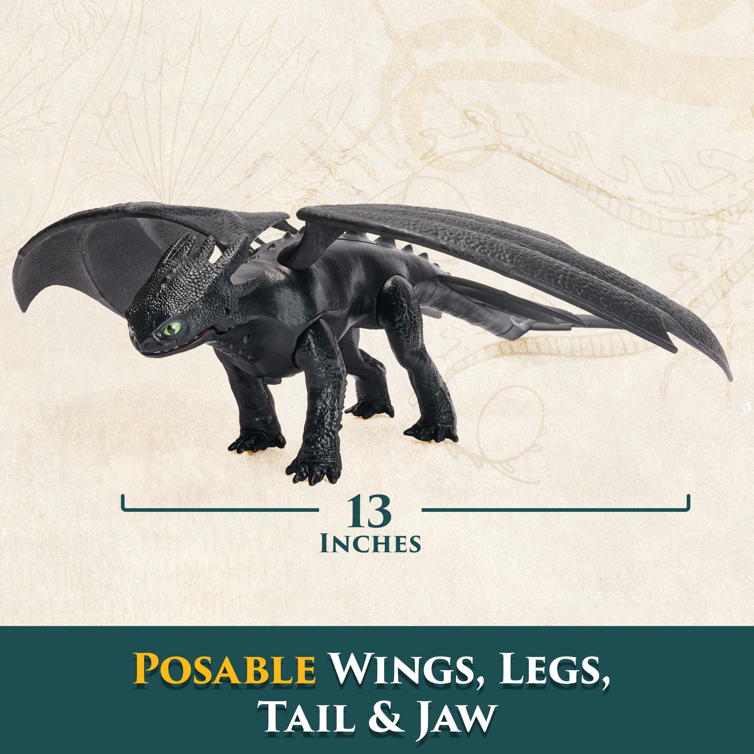 6 How To Train Your Dragon Battle Dragons: Plasma Sounds Toothless Action Figure, 6 of 9