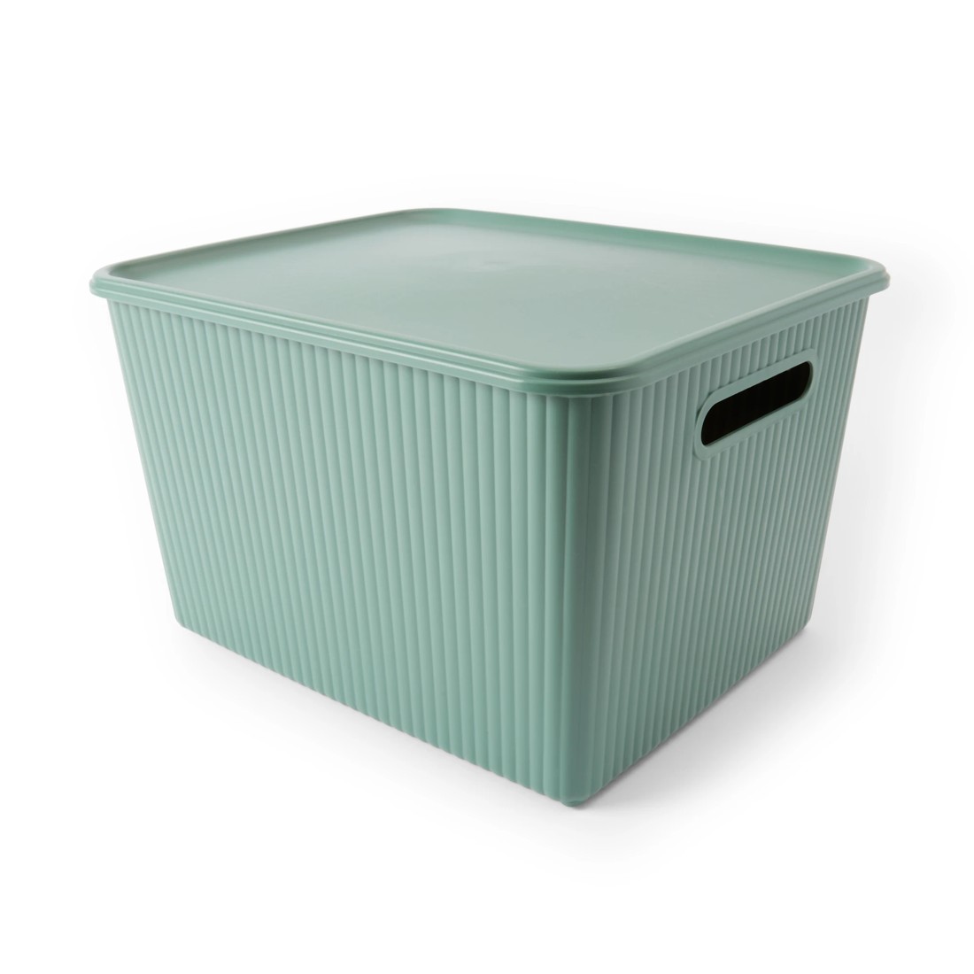 2 18L Ribbed Container - Green, 2 of 9
