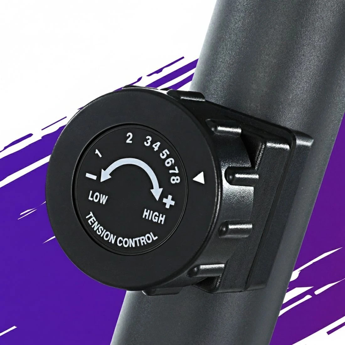 5 Everfit Magnetic Exercise Bike Upright Bike Fitness Home Gym - Grey, 5 of 6