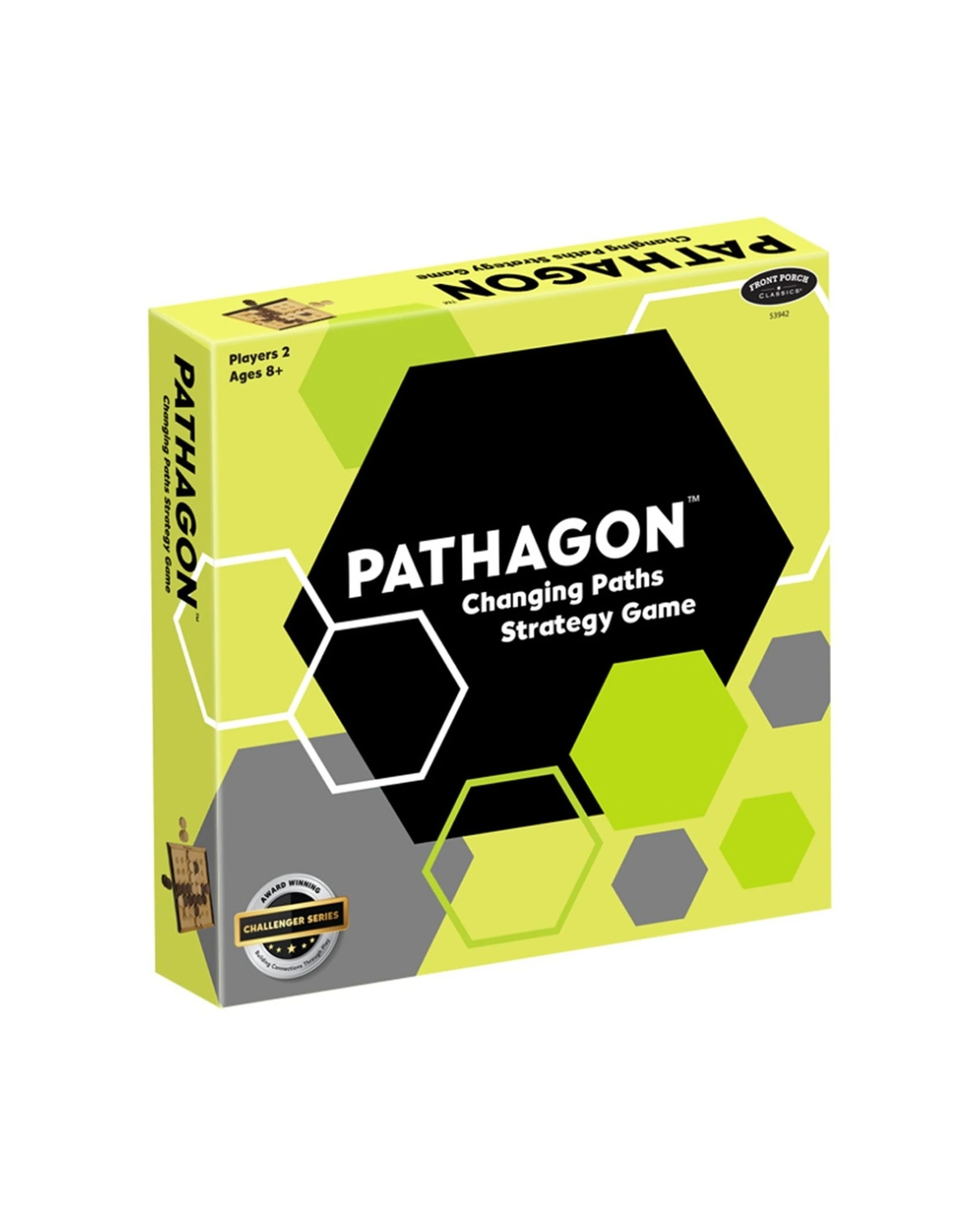 1 Front Porch Classics Pathogon Strategy Board Game Build Paths Age 8y+ 2 Players - Green, 1 of 2