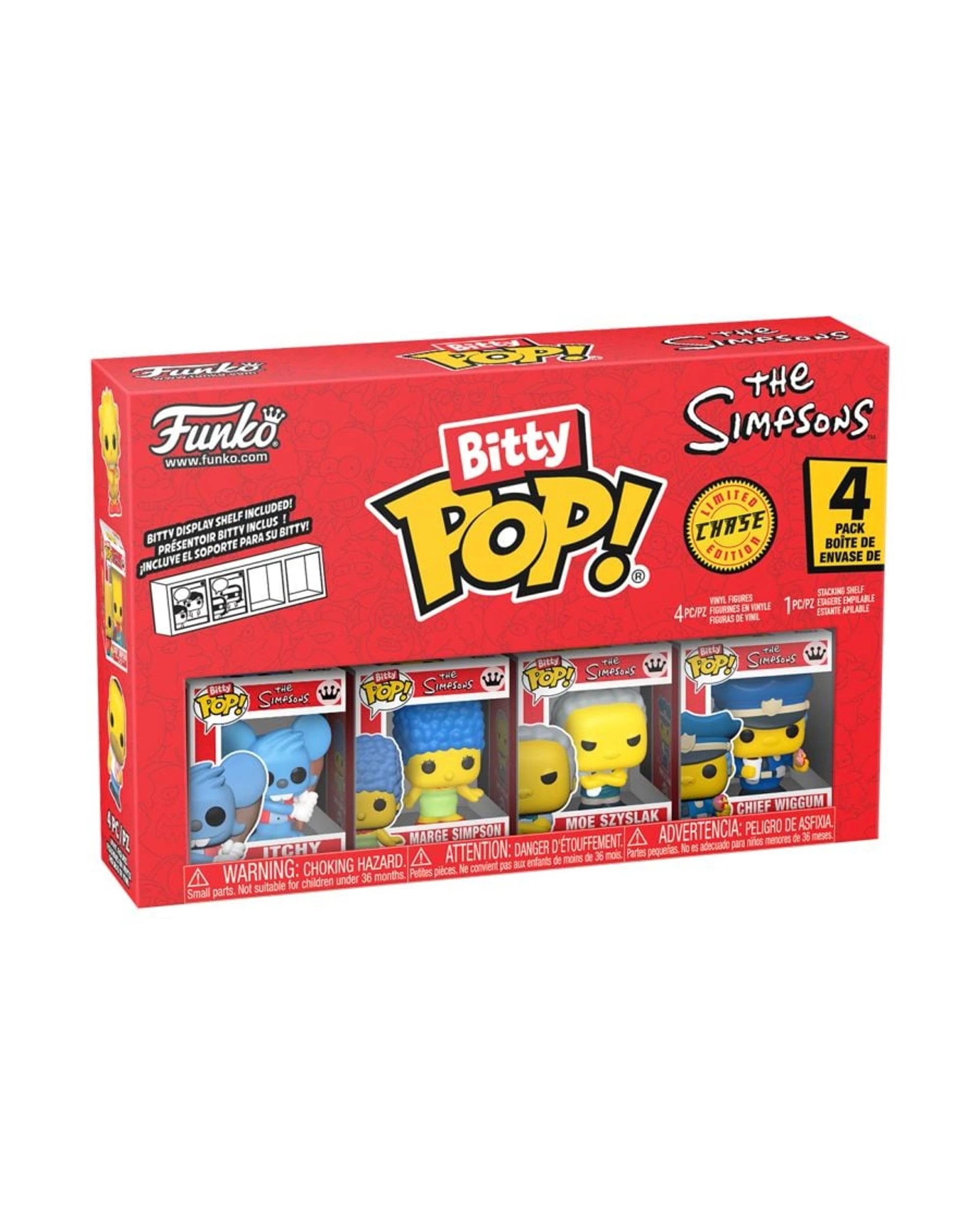 3 The Simpsons Itchy Bitty 4 Pack Funko POP! Vinyl, 3 of 4