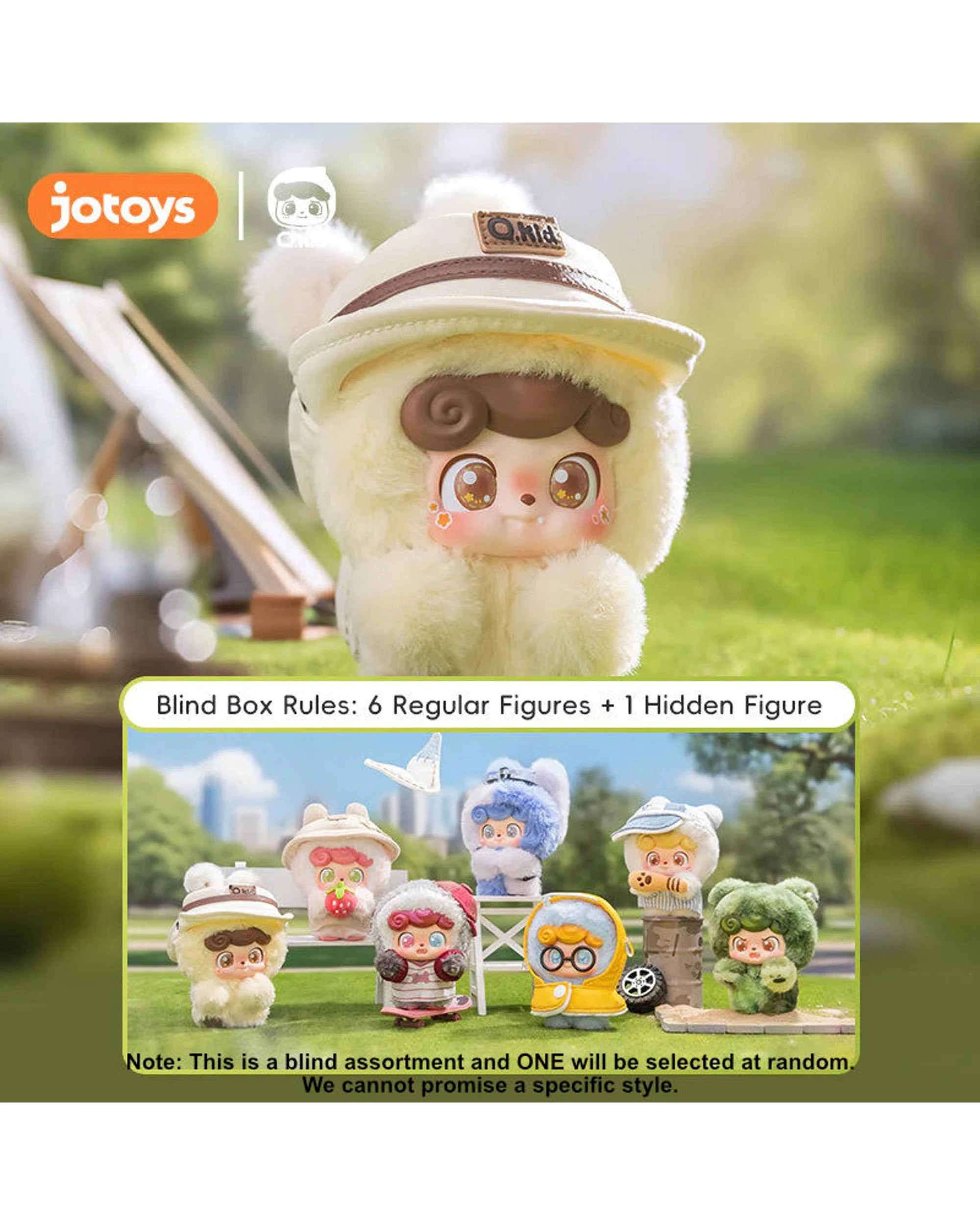 4 Jotoys Q.KID Outdoor Activities Plush Blind Box, 4 of 10