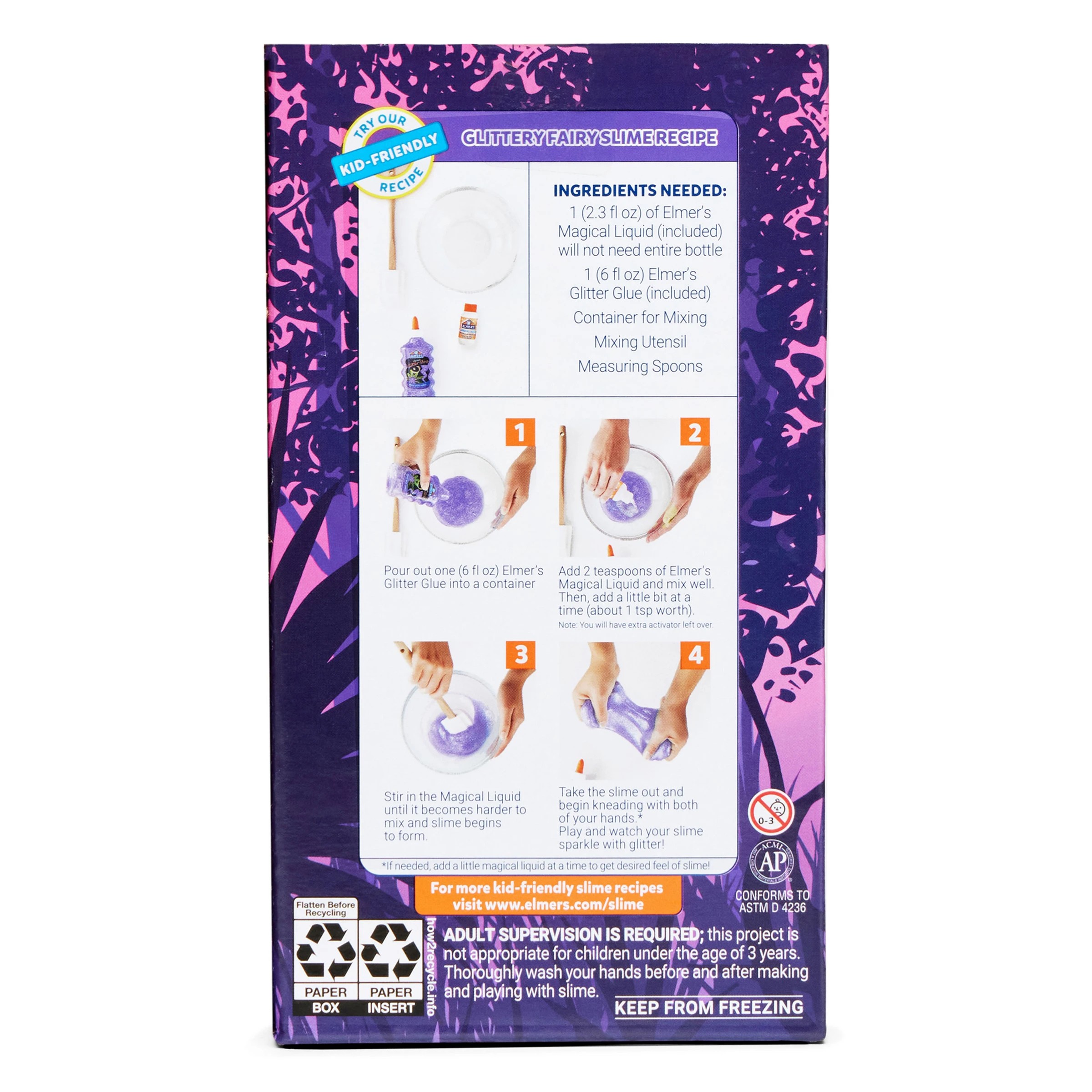 2 4 Piece Elmer’s Fairy Dust Slime Kit, 2 of 7