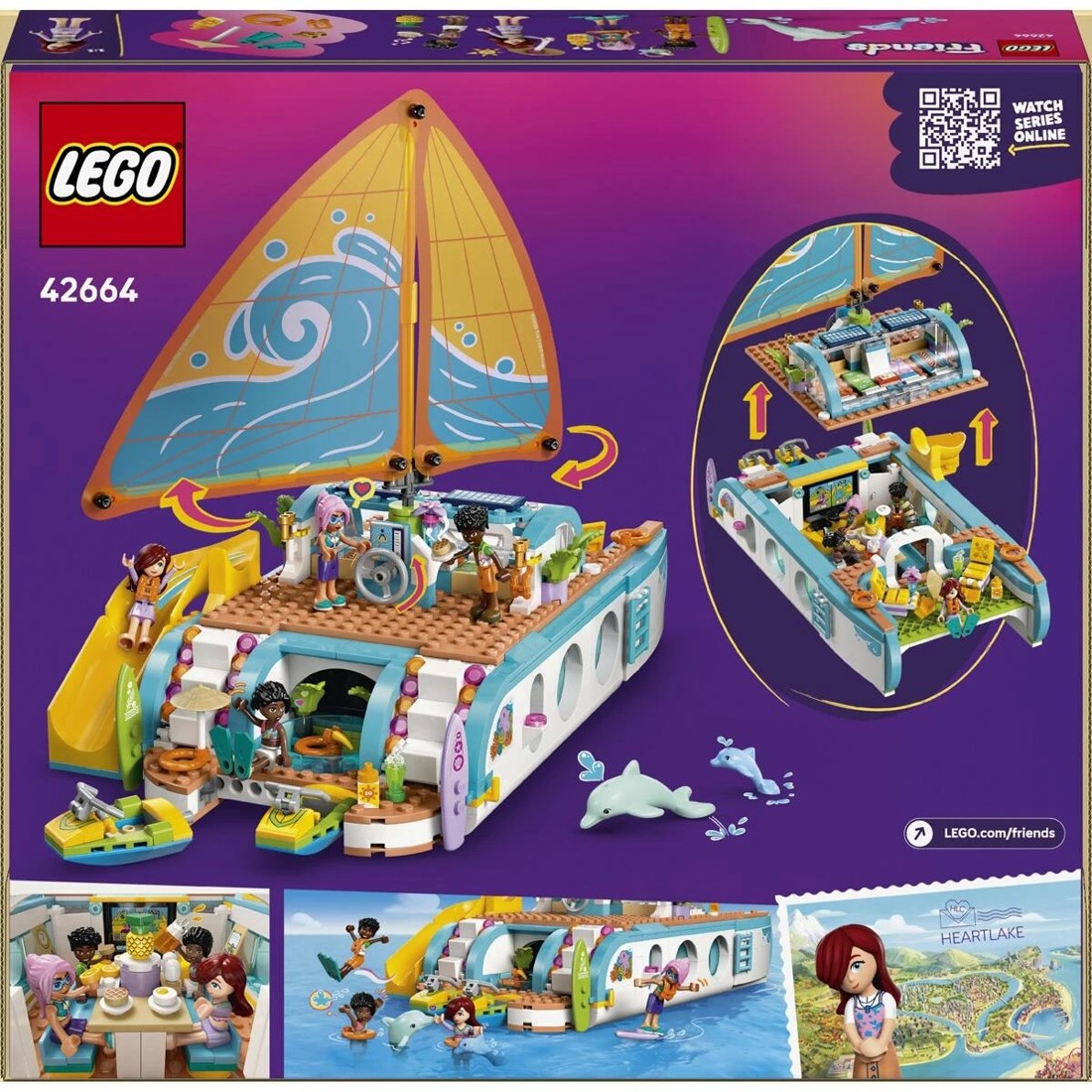 10 LEGO Friends Travel Boat Adventure 42664, 10 of 10