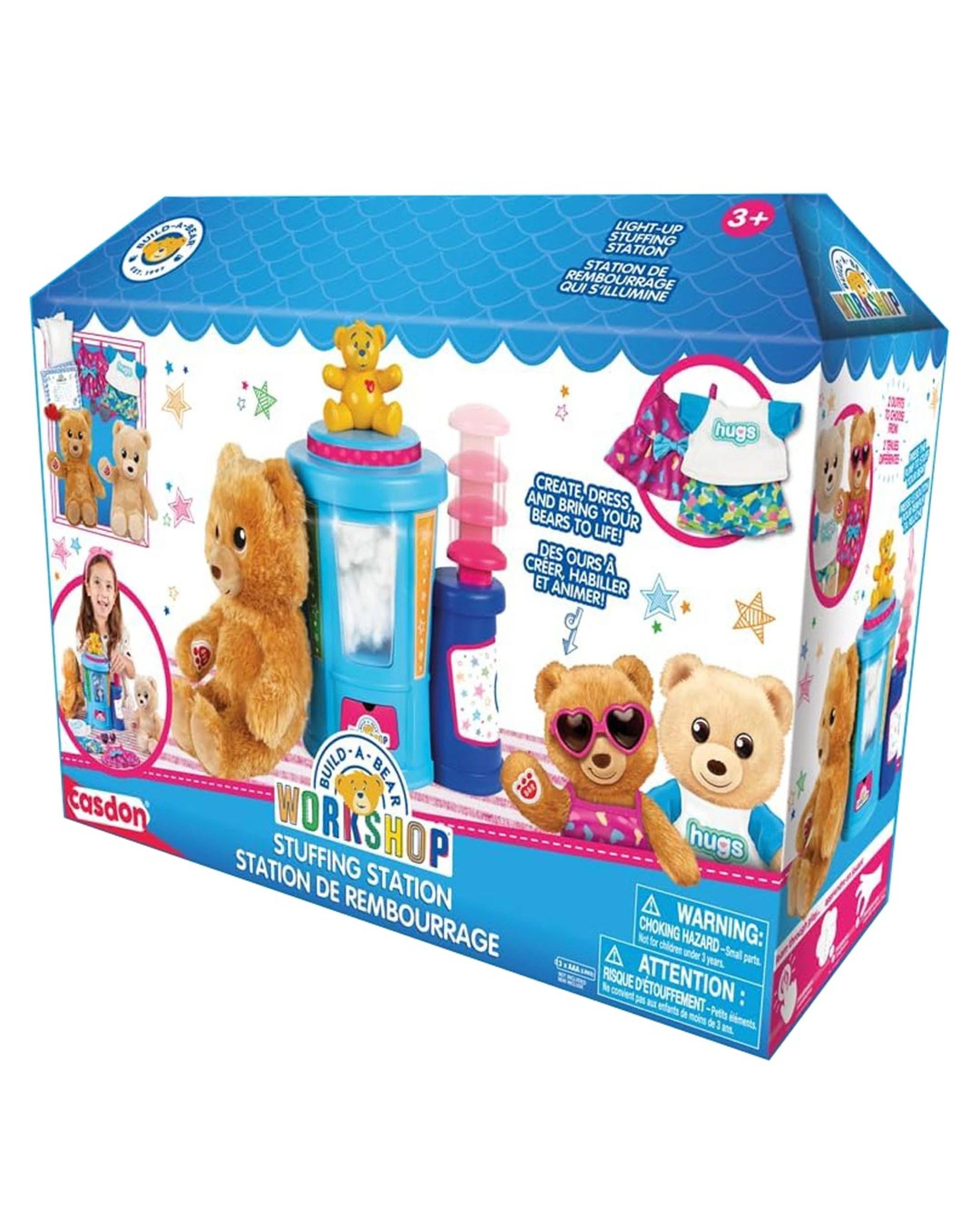 1 Casdon Build-A-Bear Workshop Stuffing Station Playset, 1 of 10