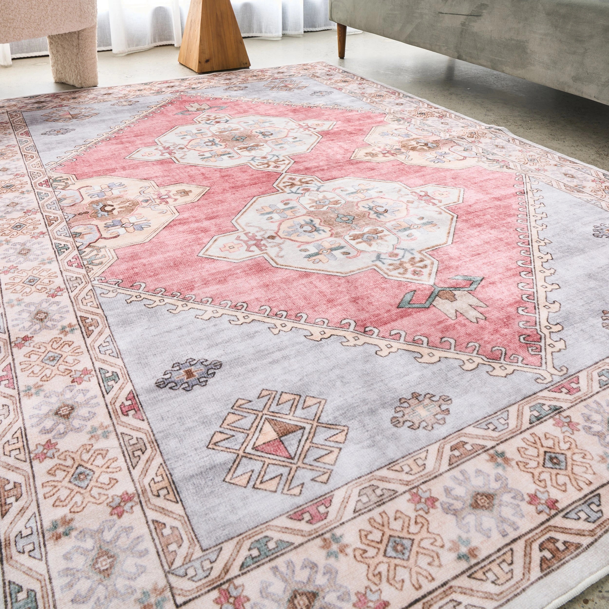 2 Common Ground Rugs Vitality 80 270x180cm - Pink, 2 of 10