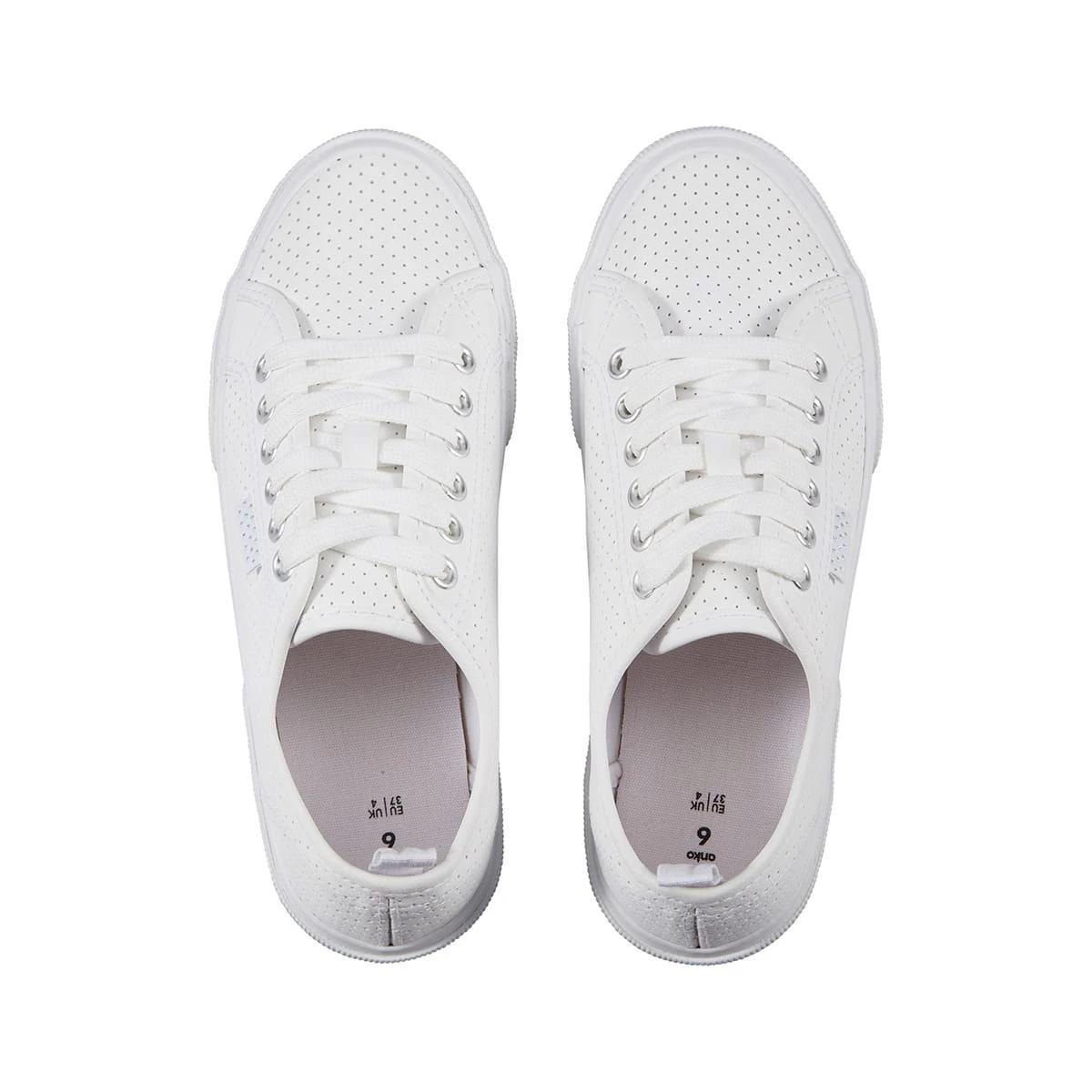 4 Low Top Sneakers White, 4 of 5