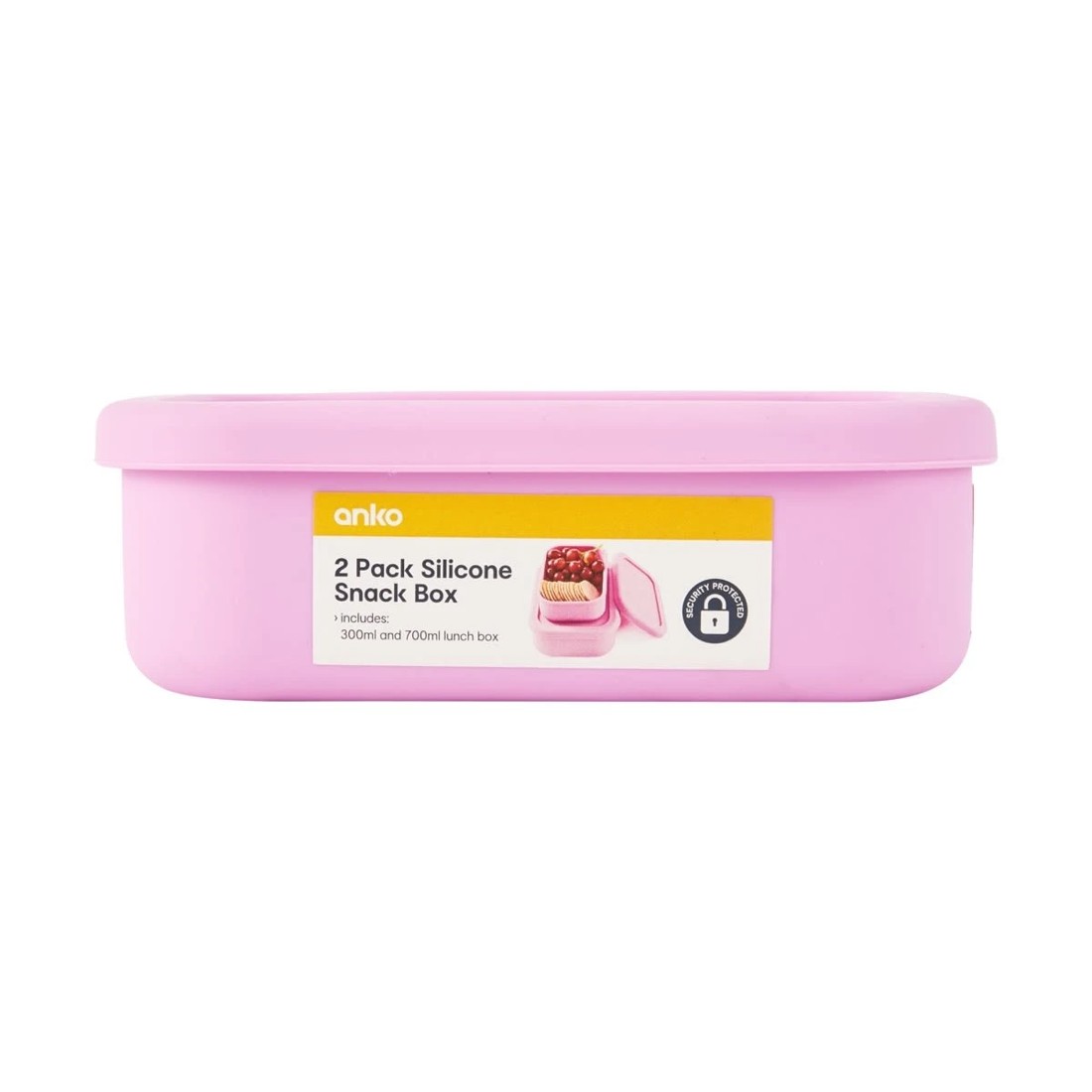 10 2 Pack Lilac Silicone Snack Box, 10 of 10