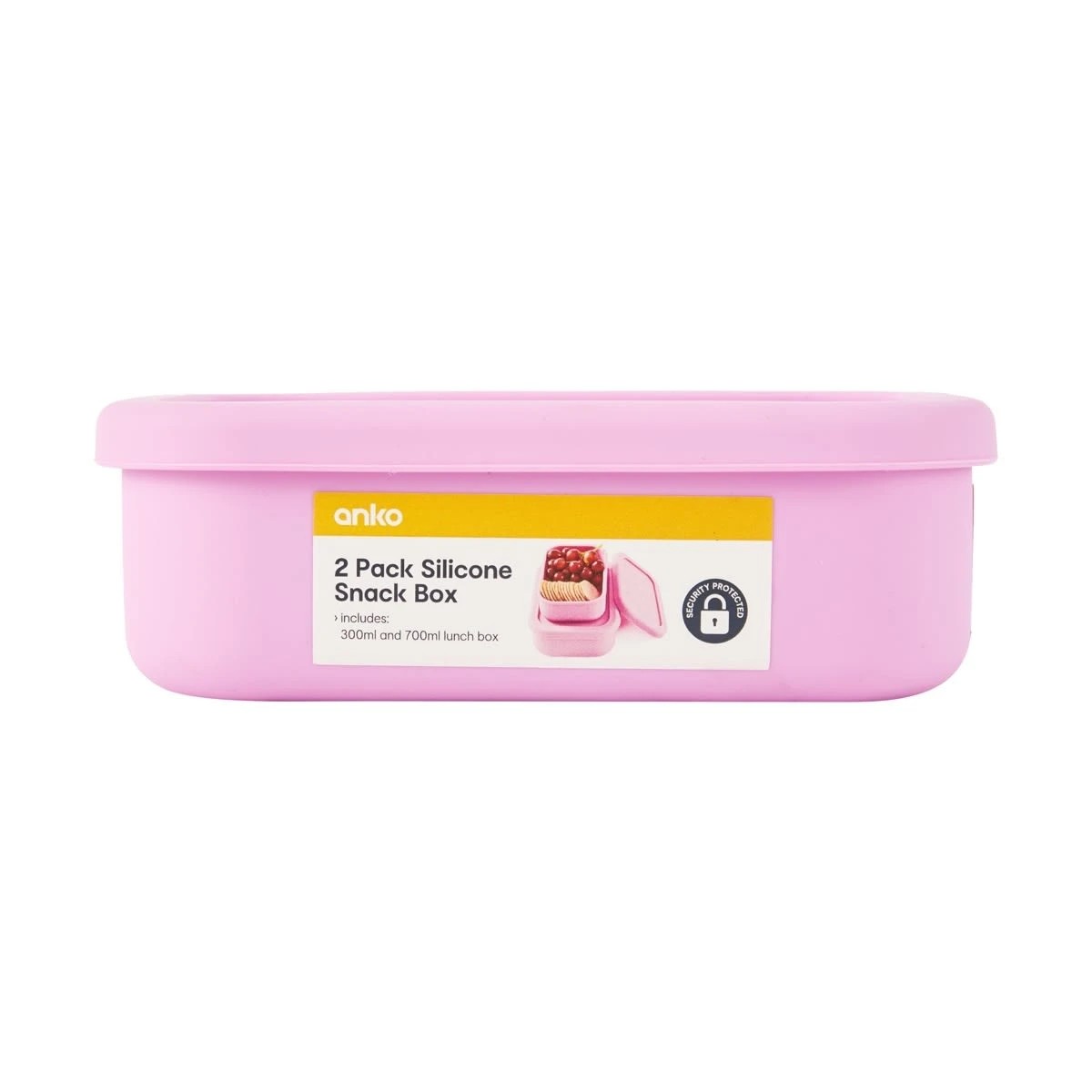 10 2 Pack Lilac Silicone Snack Box, 10 of 10