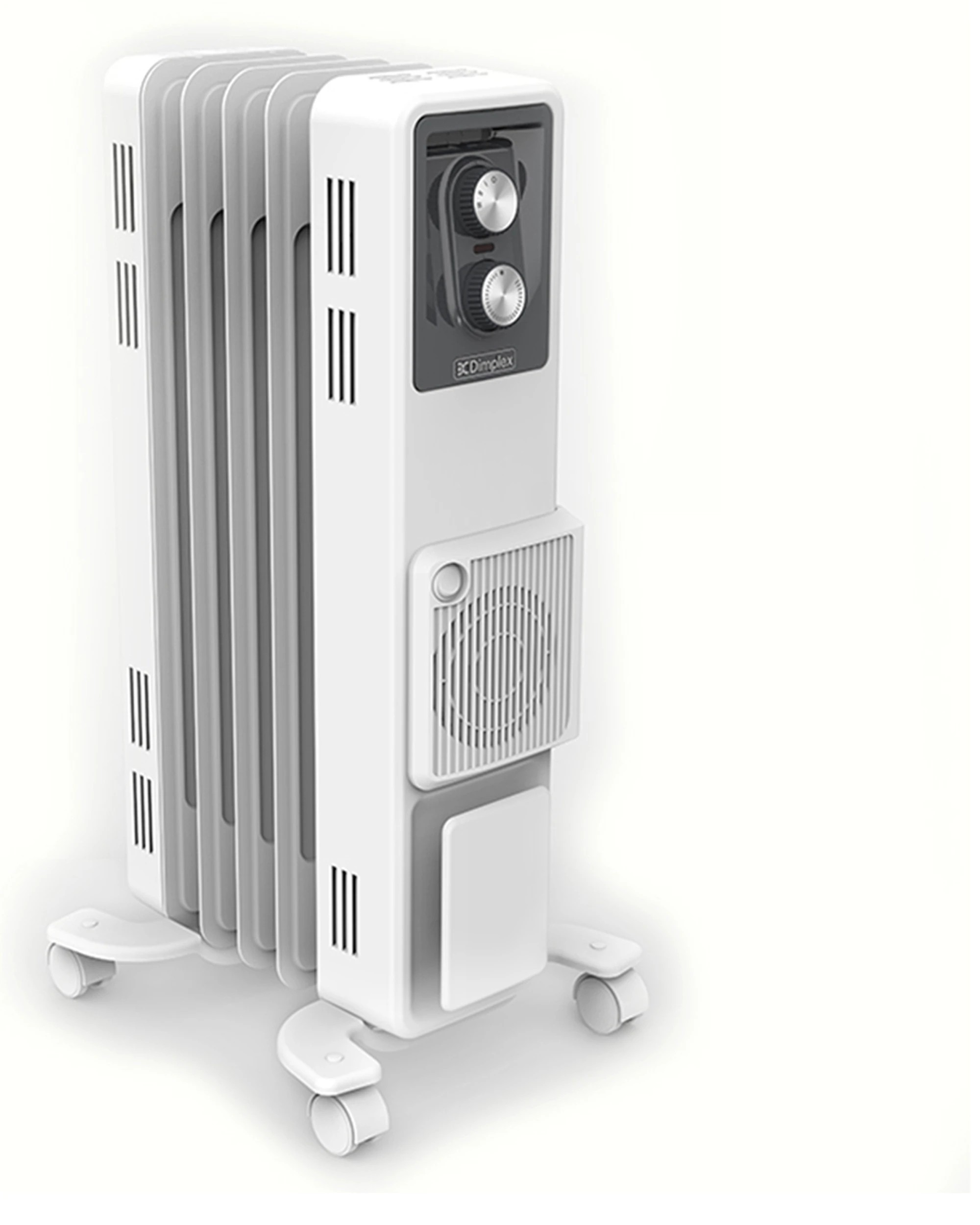 1 Dimplex 1500 Watt 5 Fin Oil Column Heater - Arctic White - WHITE, 1 of 4