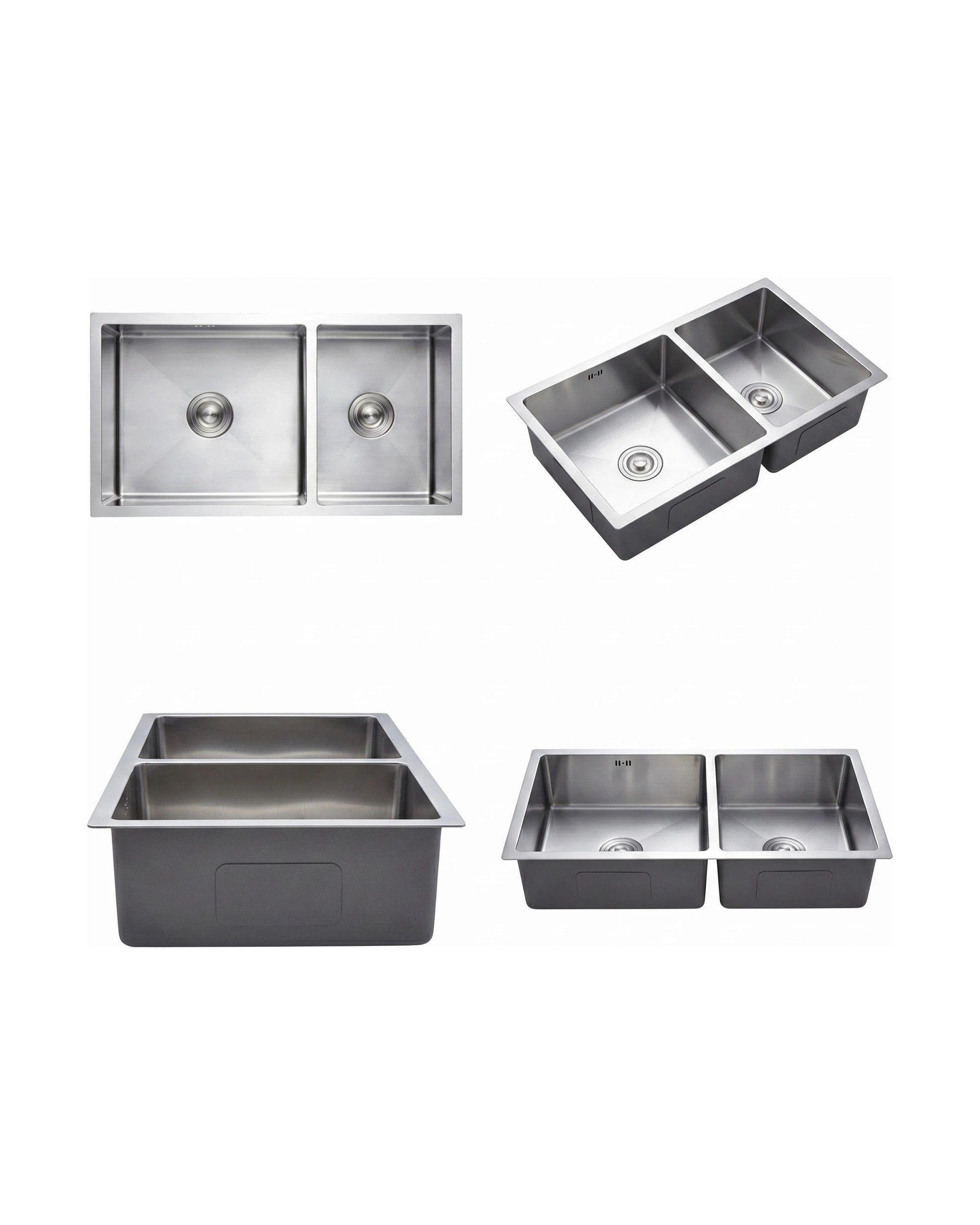 4 Kartrite 304 Stainless Steel Sink - 715 x 450mm - Silver, 4 of 4
