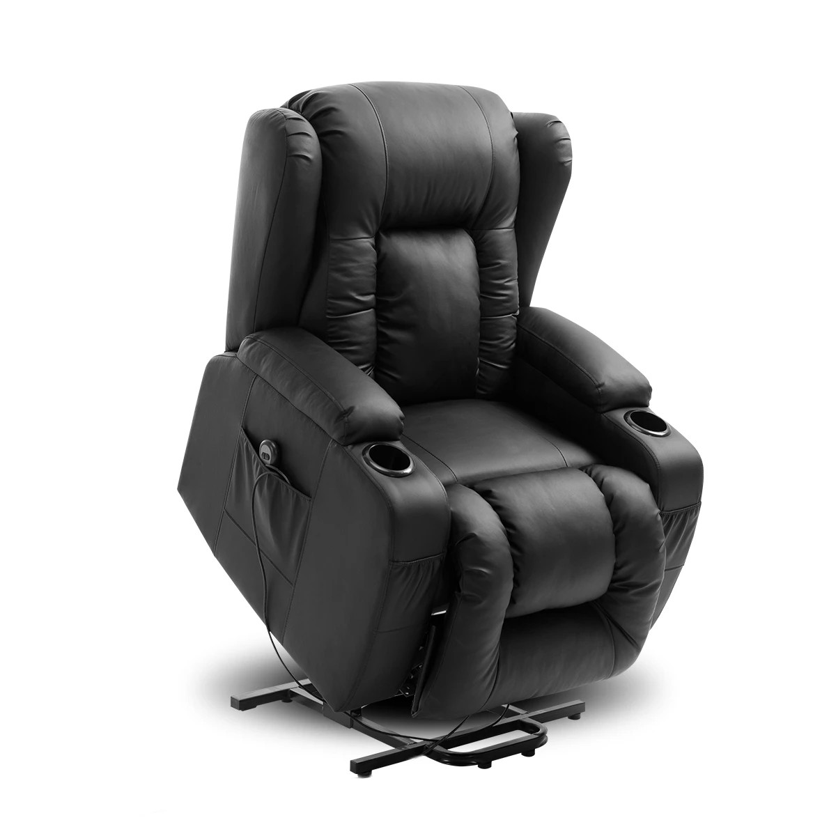 1 LUXDREAM PU Leather Electric Massage Chair Recliner 8 Point Heating Seat, 1 of 3