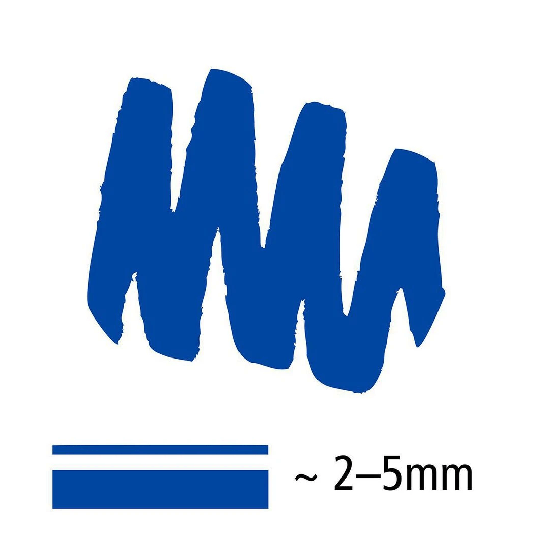 4 Staedtler Lumocolor Whiteboard Marker Chisel Blue, 4 of 4