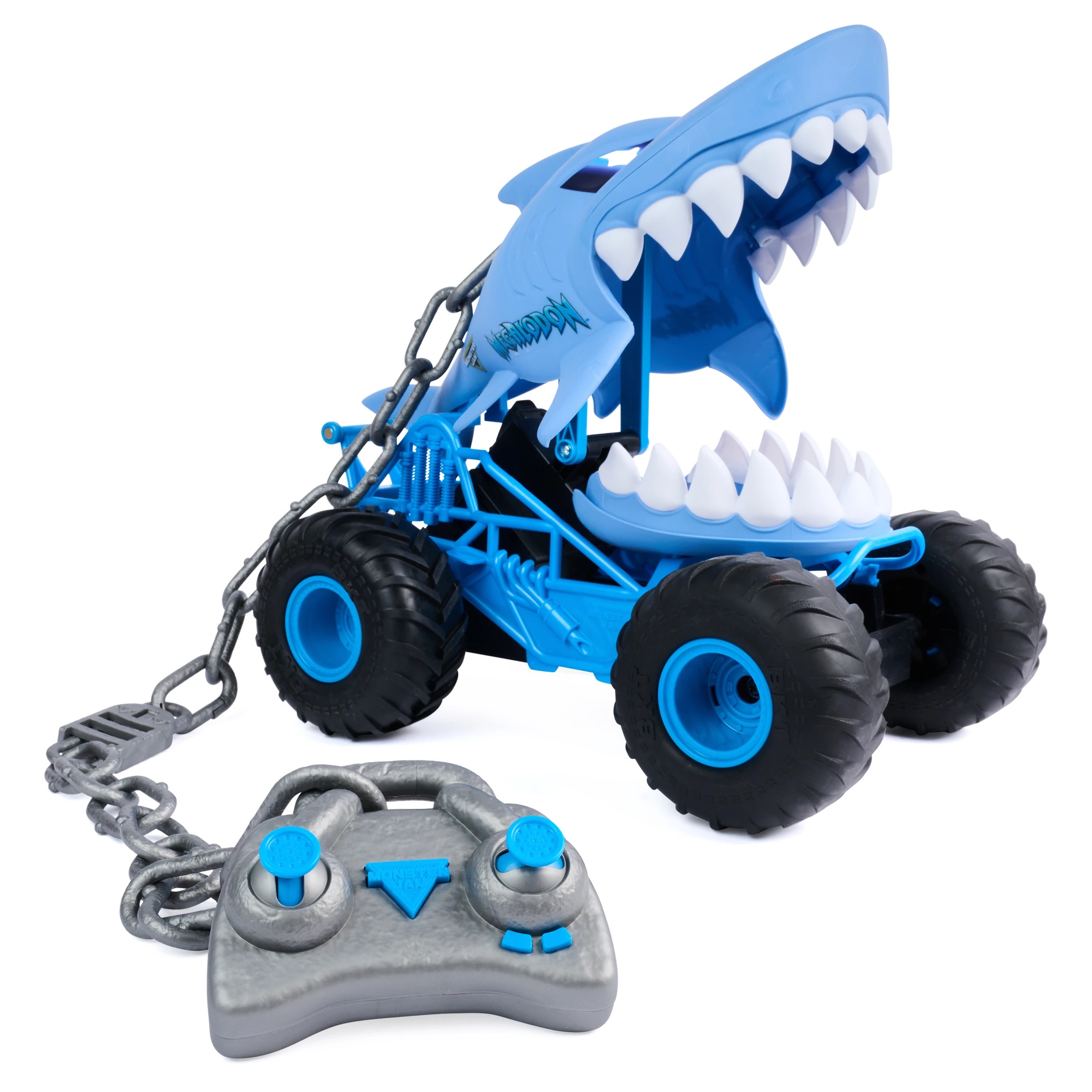 6 Monster Jam Chomping Megalodon RC Truck, 6 of 10