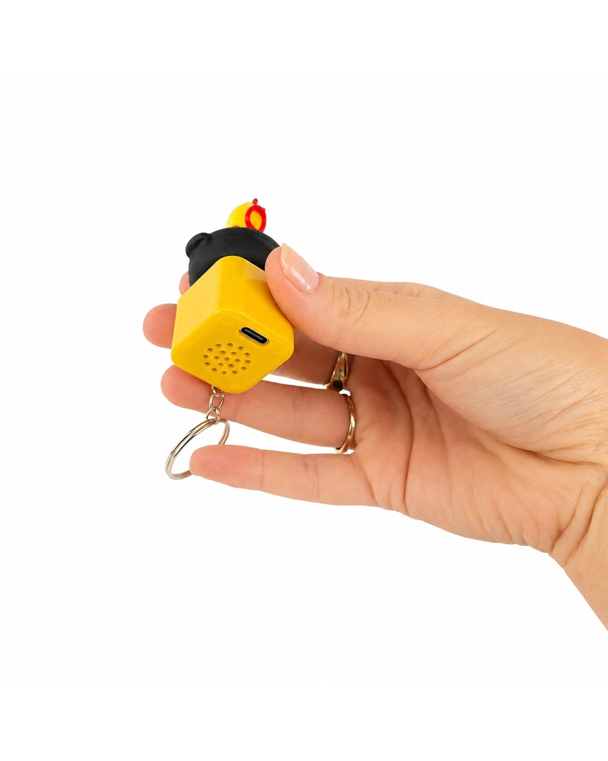 4 MDI Fidget Fingers Sound Clicker Chicken Keychain, 4 of 4