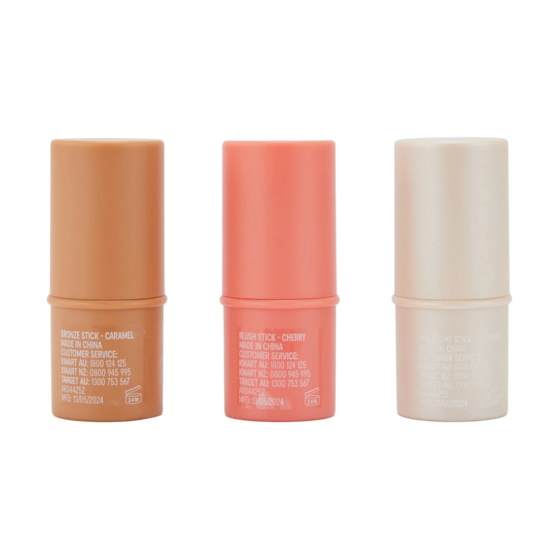 7 OXX Cosmetics 3 Piece Mini Face Kit - Caramel, Cherry and Champagne, 7 of 8