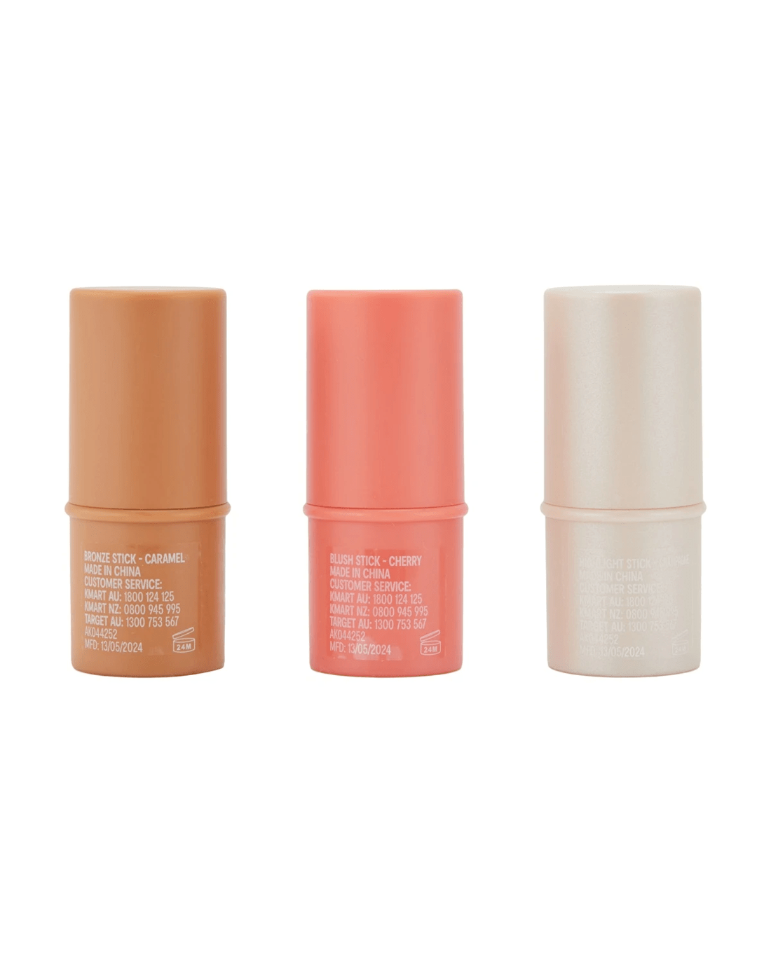 7 OXX Cosmetics 3 Piece Mini Face Kit - Caramel, Cherry and Champagne, 7 of 8