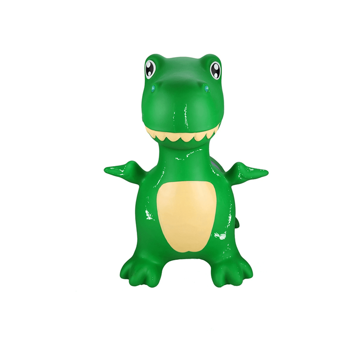 2 Kaper Kidz Bouncy Rider Zappy The T-rex Kids Ride On Bouncer Toy 12m Plus - Green, 2 of 4