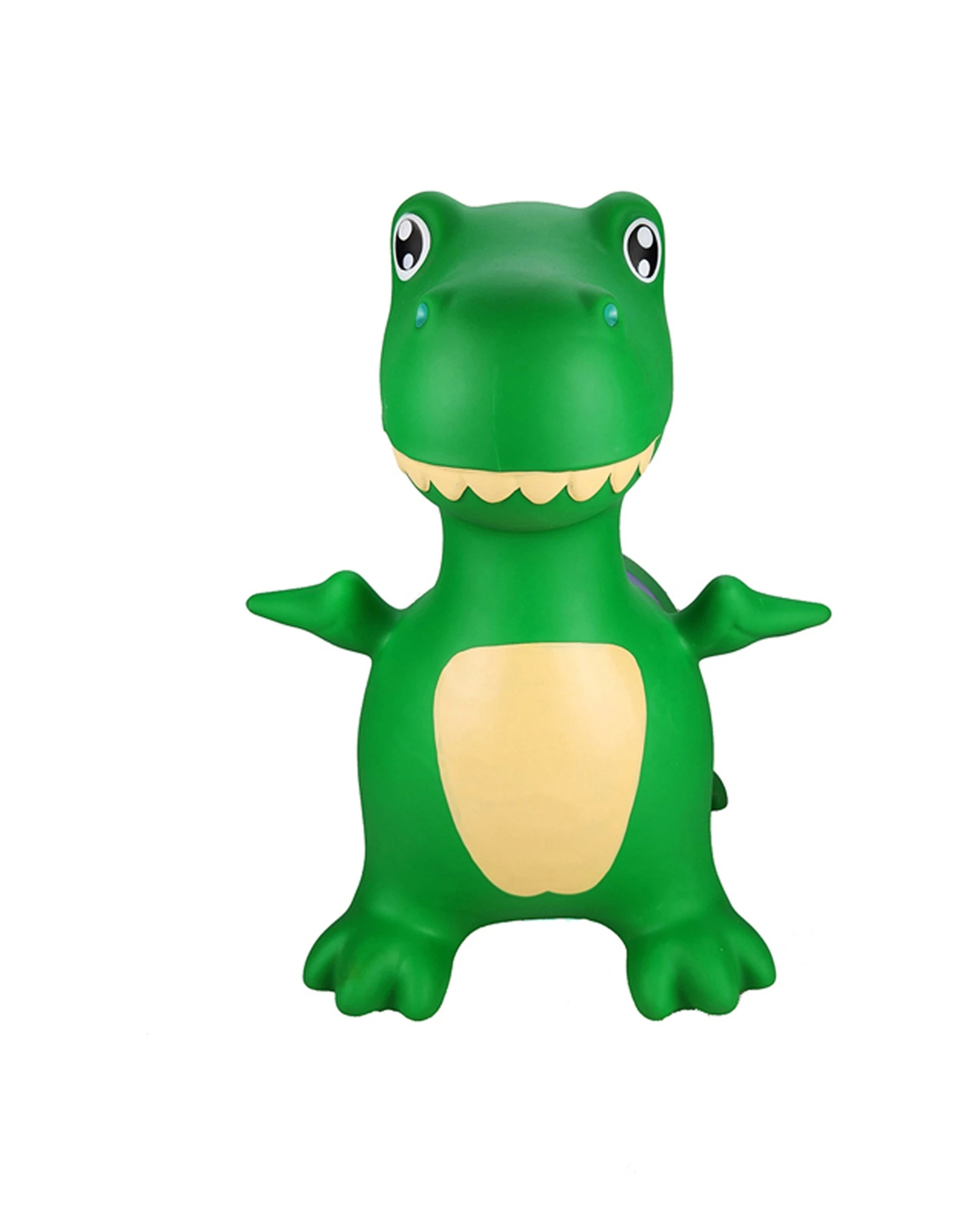 2 Kaper Kidz Bouncy Rider Zappy The T-rex Kids Ride On Bouncer Toy 12m Plus - Green, 2 of 4