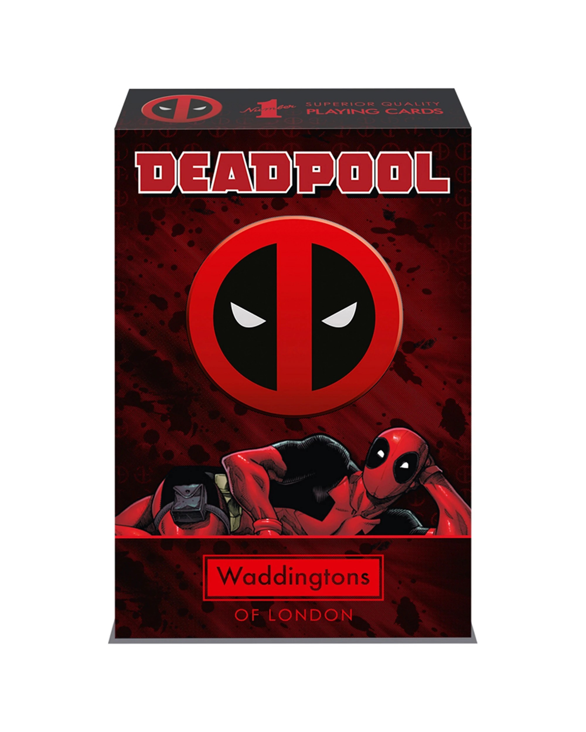 2 Waddingtons No. 1 Of London Playing Cards Deadpool 2 Pack - Multi, 2 of 4