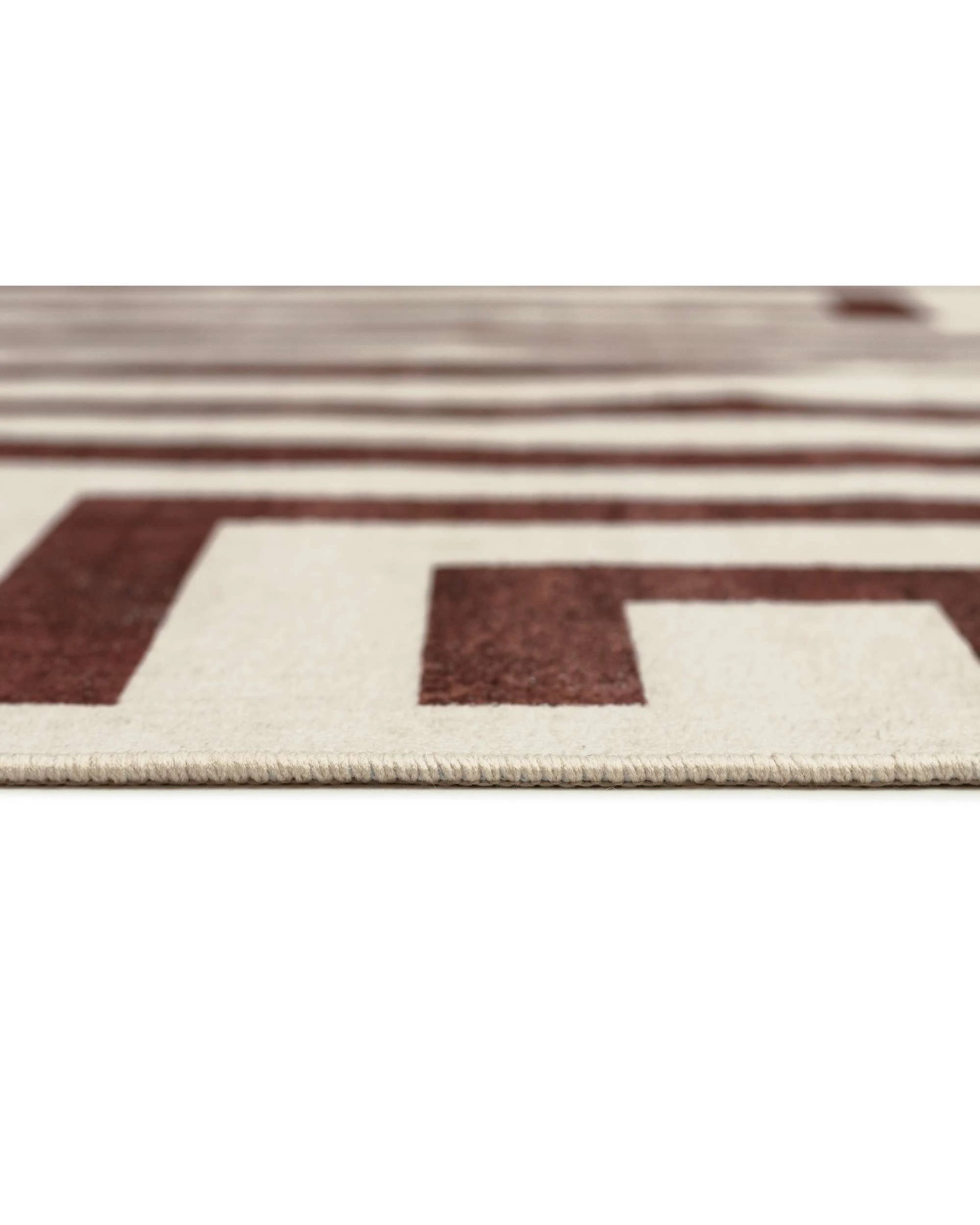 8 Loopsie Manale Geometric Washable Rug-400cm x 300cm - Brown, 8 of 9