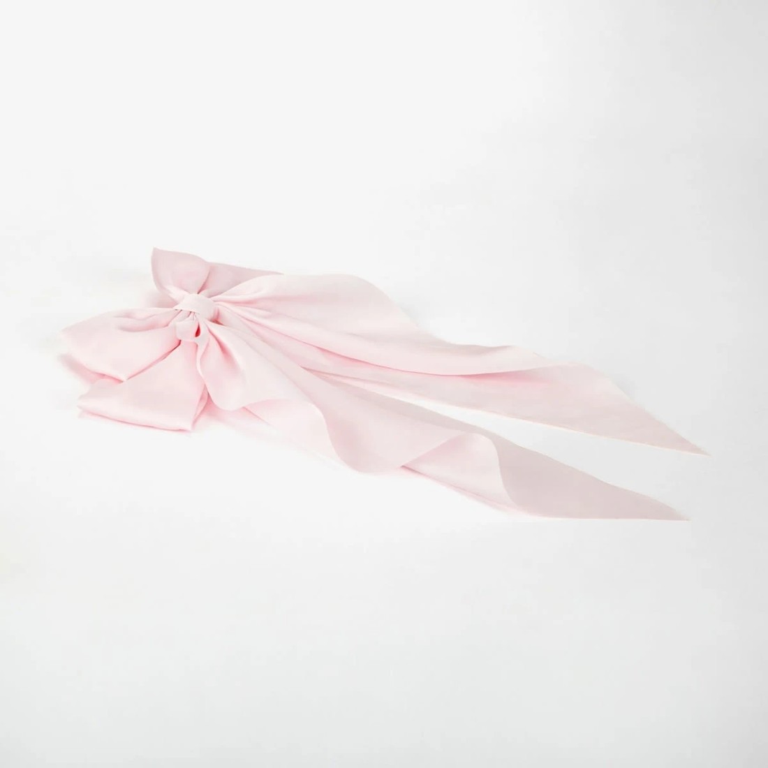 2 Pink Barrette Large Bow Hair Clip, 2 of 4