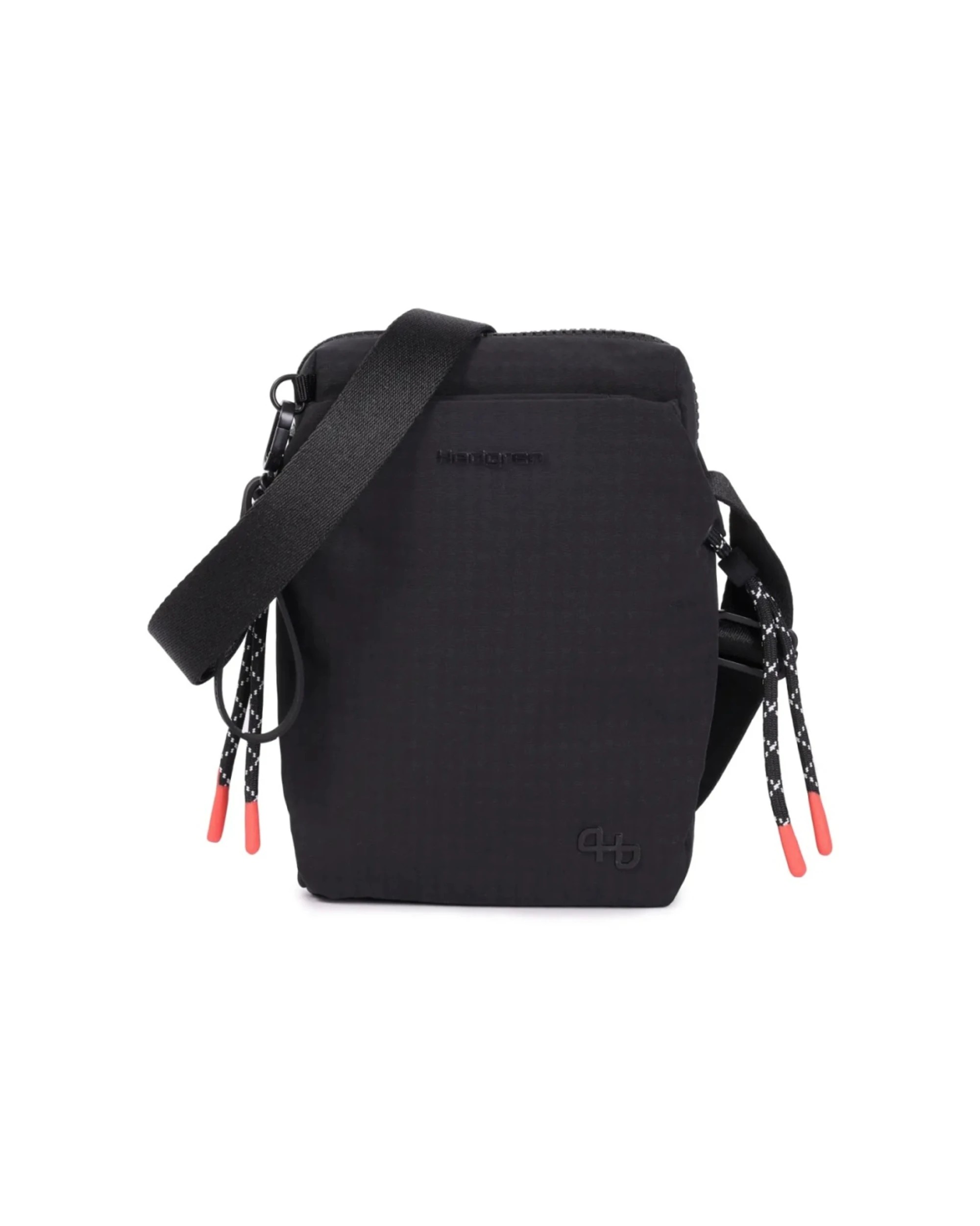 1 Hedgren Sipho Women Crossbody Bag Zipper Pocket Adjustable Waterproof - Black, 1 of 7