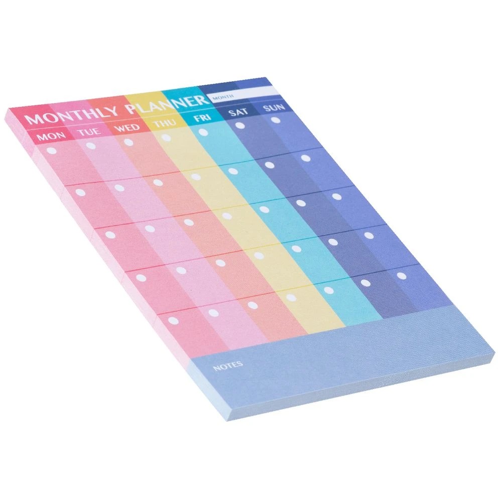3 J.Burrows Stick-it Monthly Planner 110x150mm 50 Sheets, 3 of 3