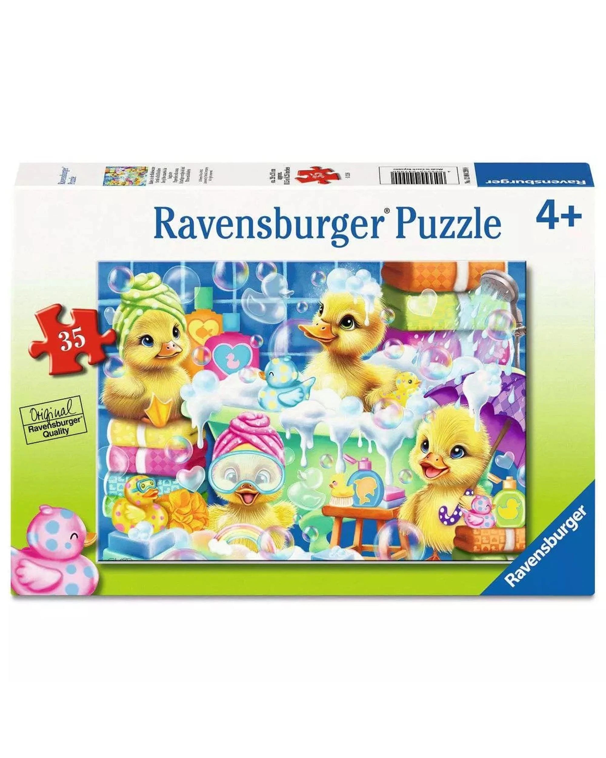 1 Ravensburger Scrub a Dub Duckies 35 Piece Jigsaw Puzzle, 1 of 3