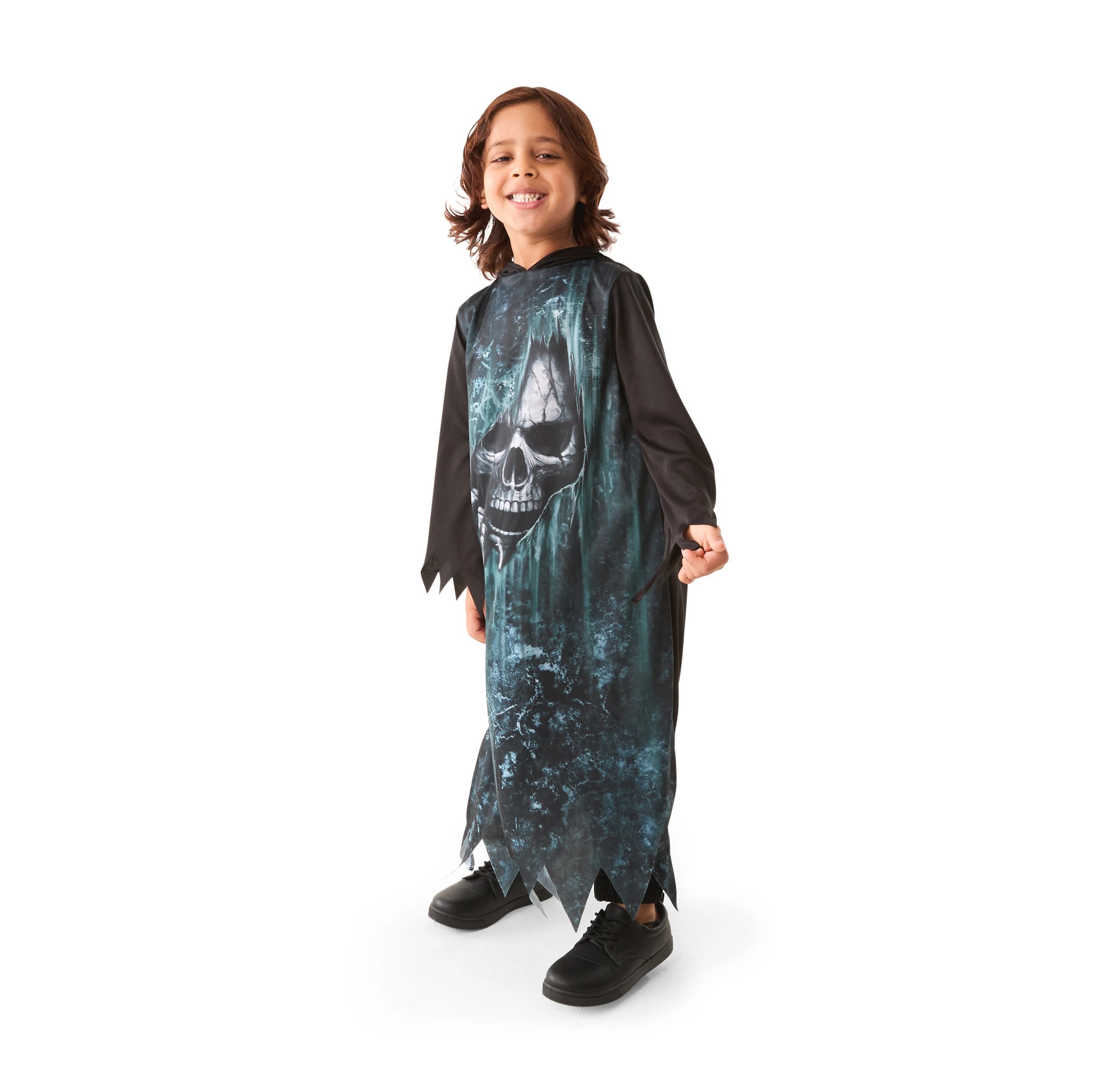 1 Reaper Robe Costume - Ages 4-6, 1 of 10