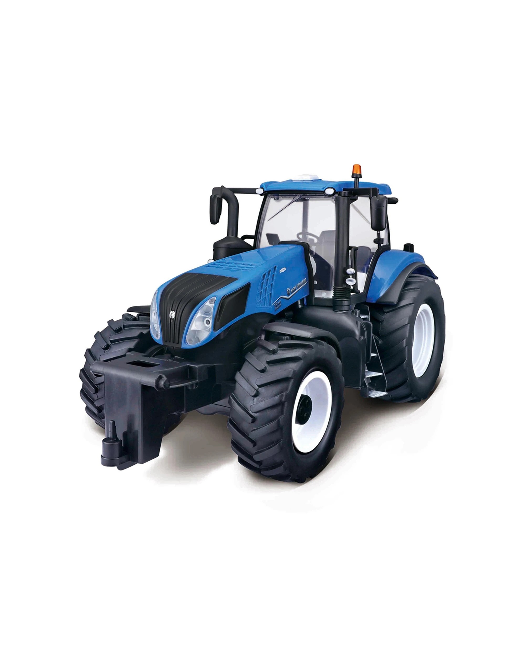 1 Maisto Rc Farm Tractor 2.4 Ghz Remote Control With Headlights Kids 8 Plus - Blue, 1 of 3