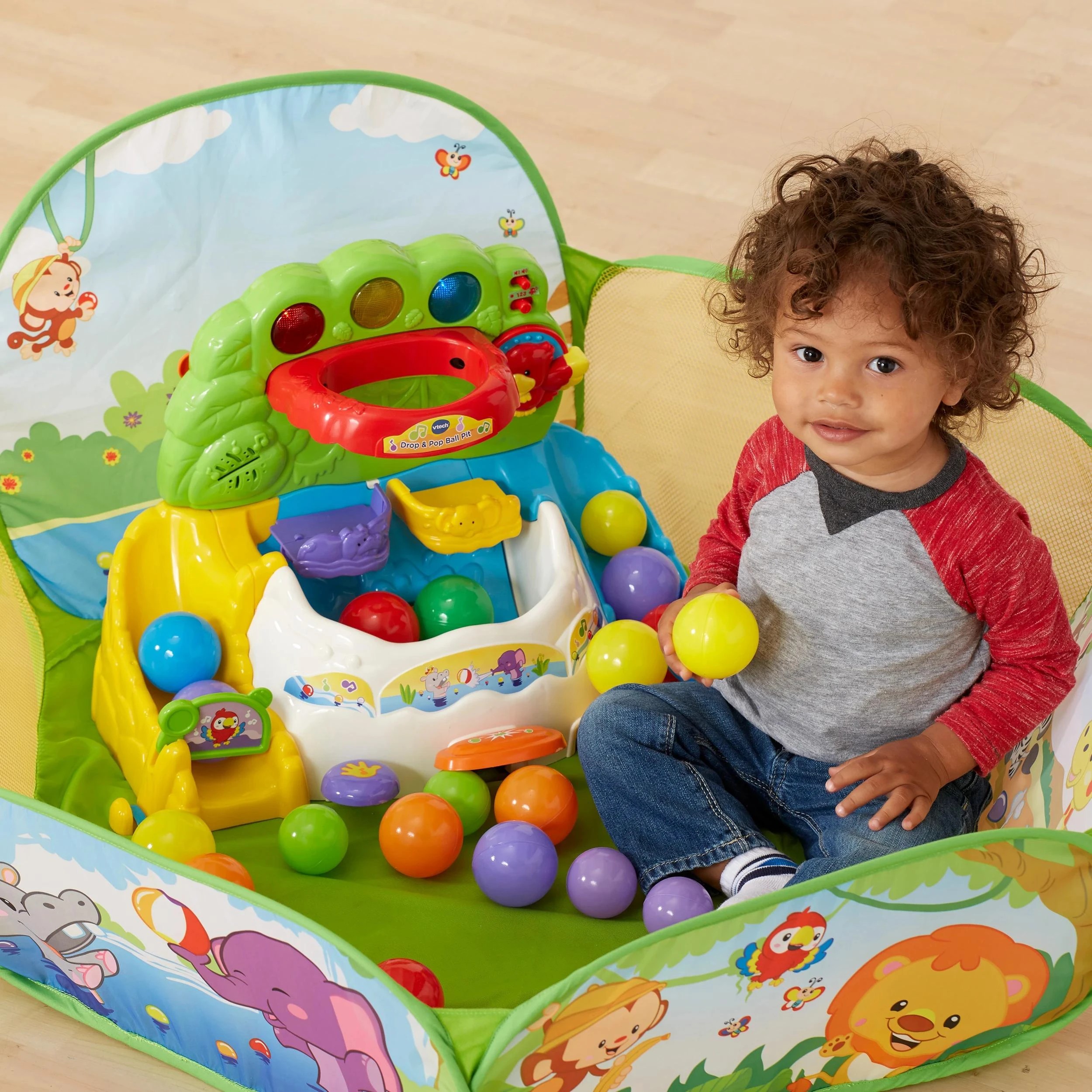 4 Vtech Pop-A-Balls Drop & Pop Ball Pit - Multi, 4 of 4