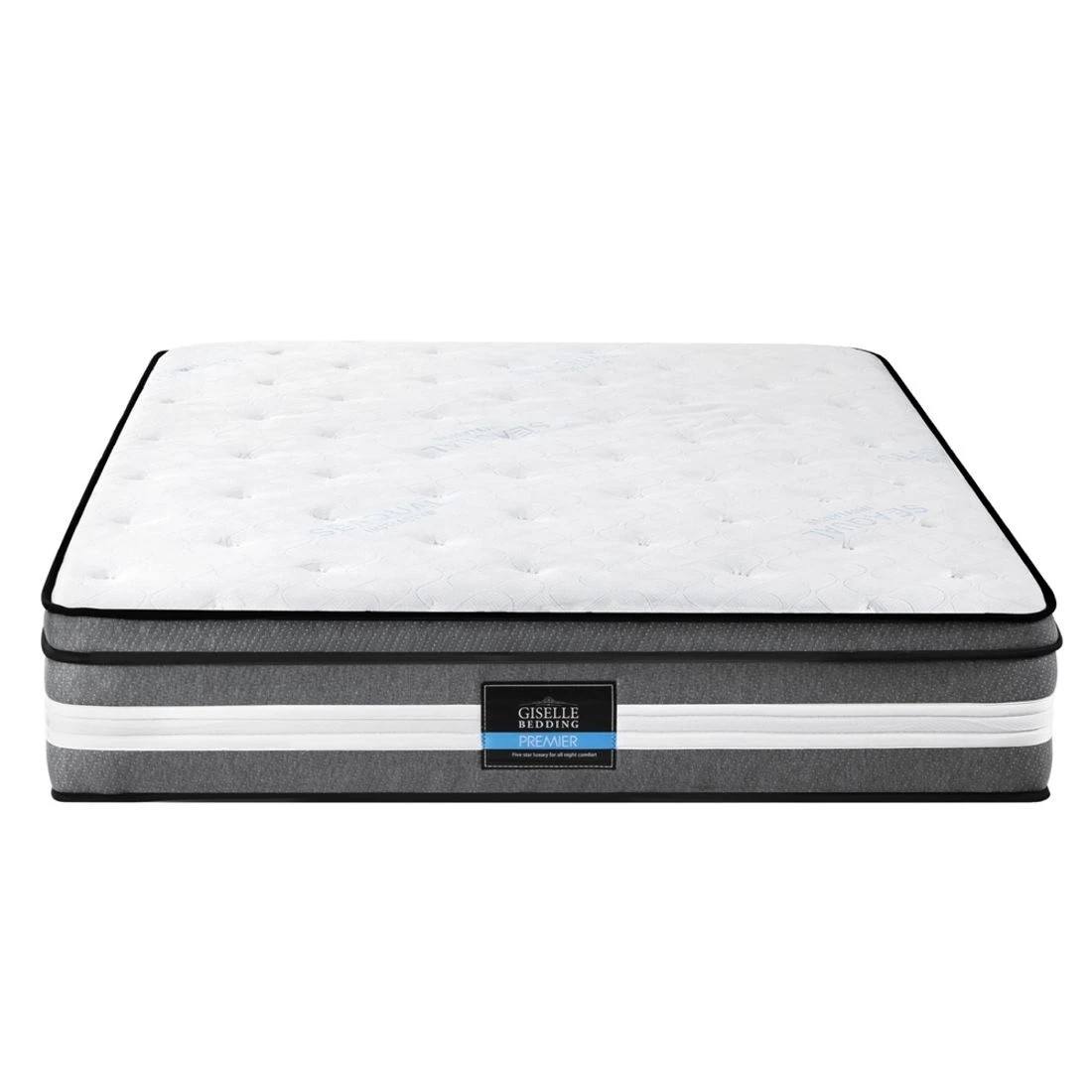 3 Giselle Bedding 30cm Seaqual Fabric Mattress Gel Foam Pocket Spring Double - Double Bed - Multi, 3 of 7