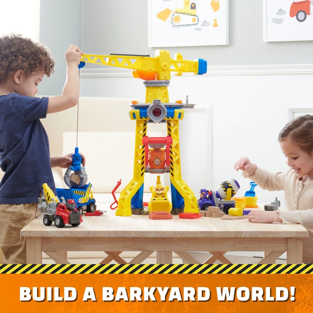 10 Rubble & Crew Bark Yard Crane Tower Playset, 10 of 10
