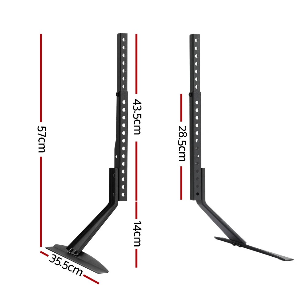2 Artiss TV Stand Mount Bracket For 32 - 70" TVs - Black, 2 of 4