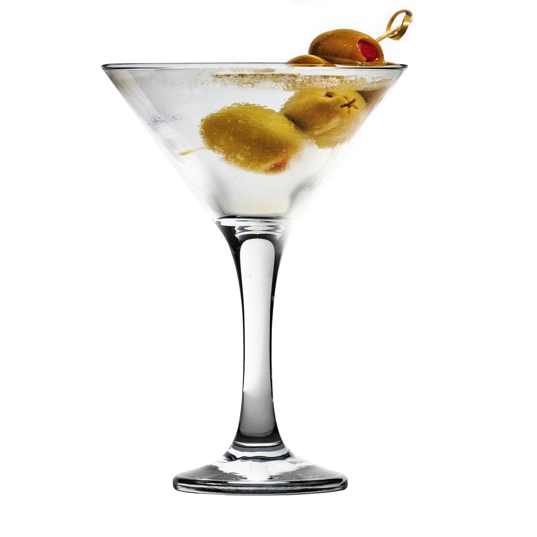 4 LAV Misket Martini Glasses - 175ml - Pack of 12 - Clear, 4 of 7