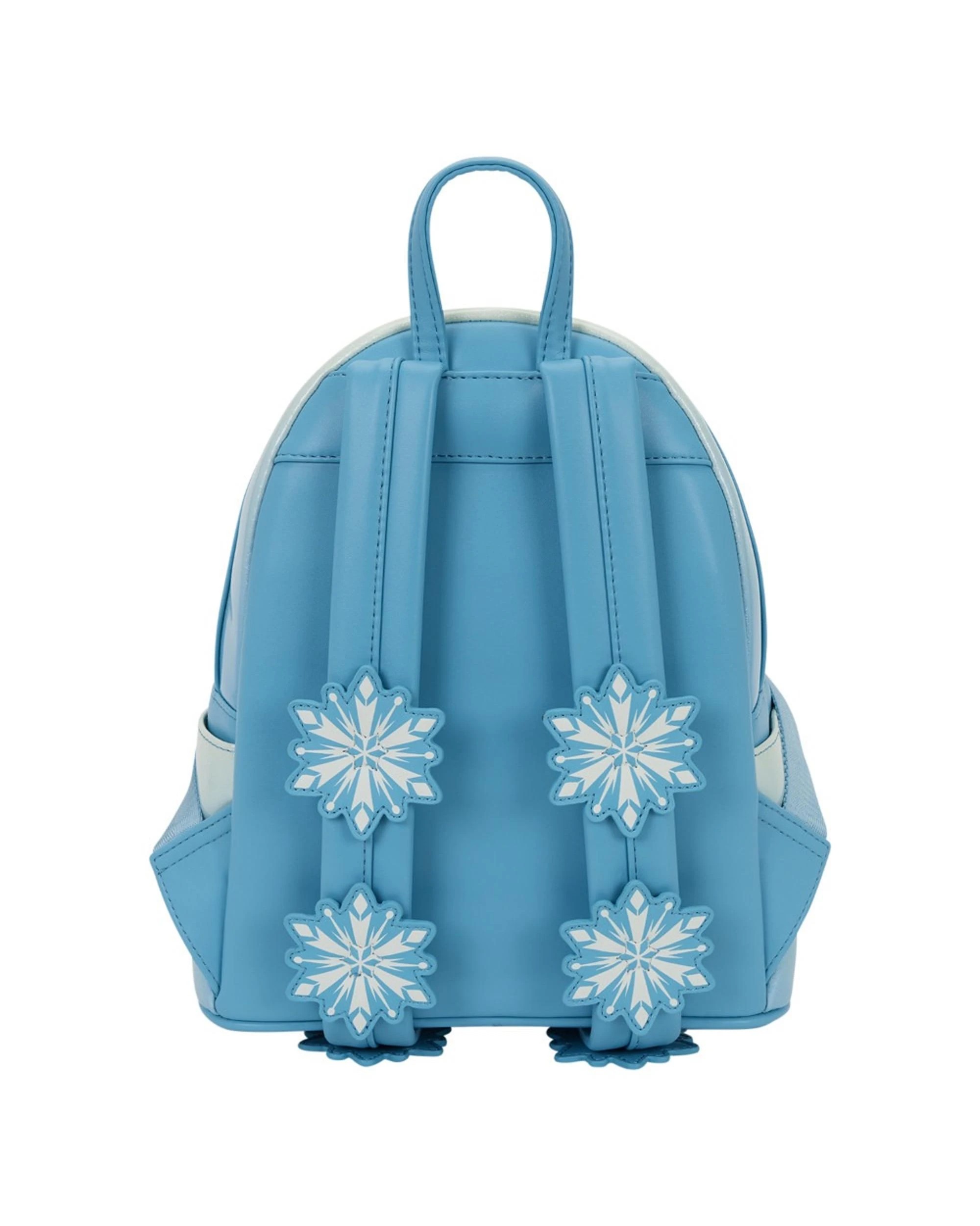 2 Loungefly Frozen Princess Elsa Glitter Sequin Cosplay Mini Backpack, 2 of 4