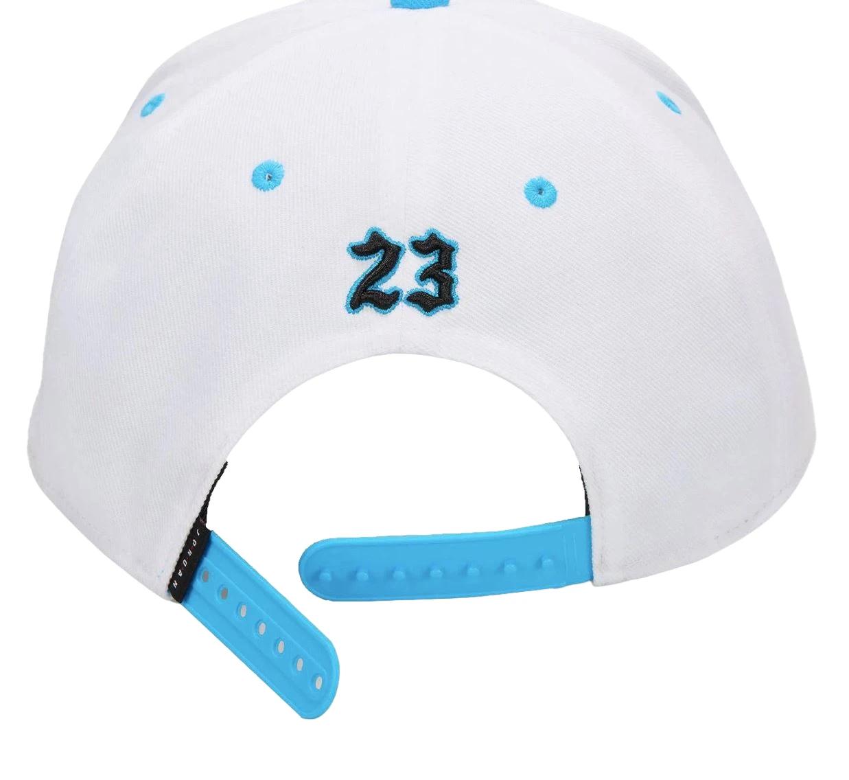 3 Nike Mens Jordan Flight MVP Pro Adjustable Cap WHITE/BLUE, 3 of 6