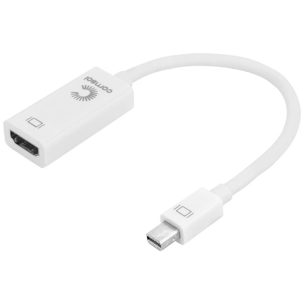 1 Comsol Male Mini DisplayPort to Female HDMI Adaptor 20cm, 1 of 3