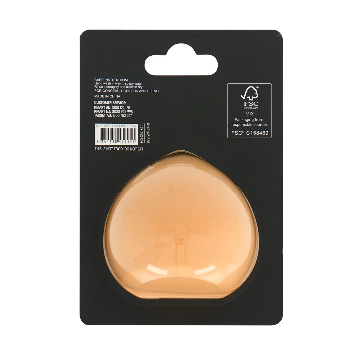 6 OXX Cosmetics Extra Soft Blender Sponge - Peach, 6 of 6