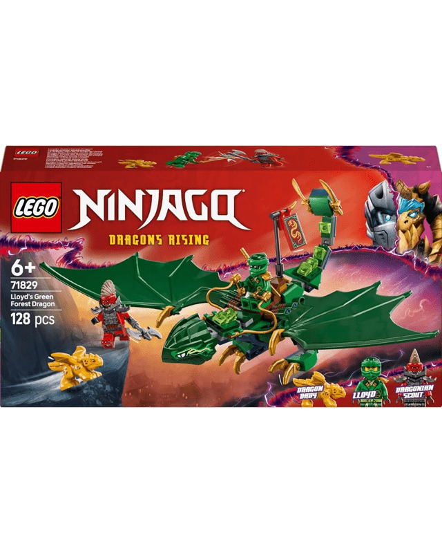 LEGO NINJAGO Lloyd's Green Forest Dragon 7