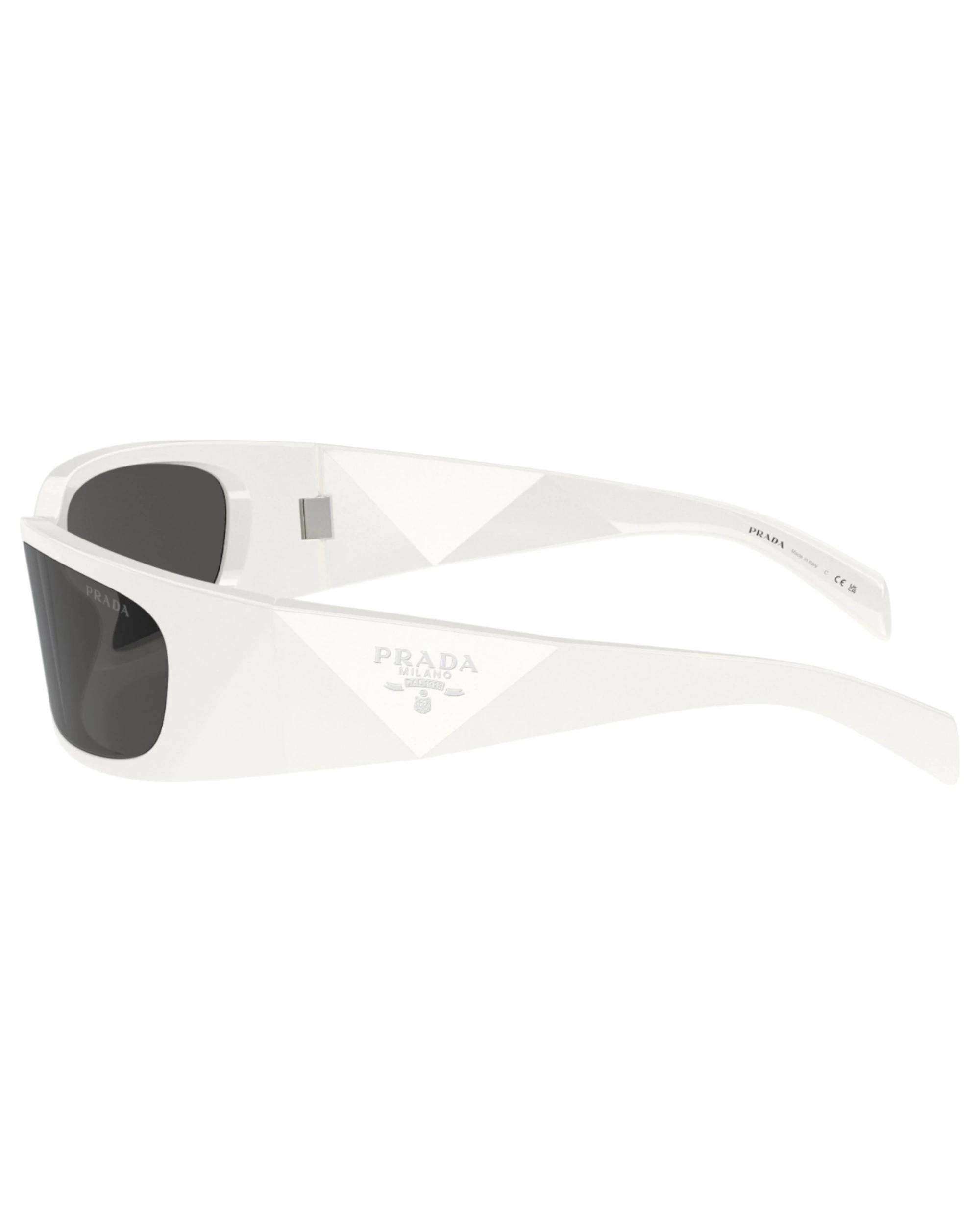 5 Prada Womens Sunglasses PRA14S Talc/ Dark Grey Sunnies TALC/DARK GREY, 5 of 5