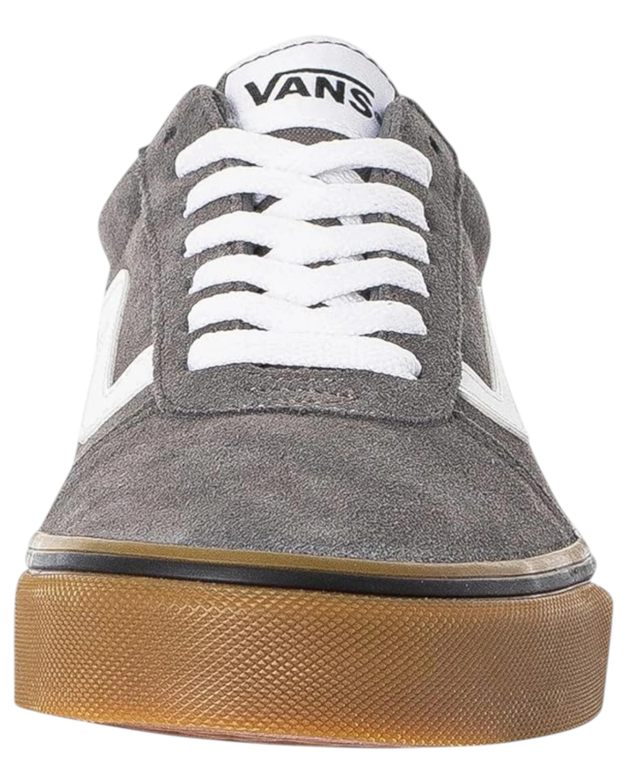 2 Vans Mens Ward Low Top Suede Pewter/Gum Lace Up Shoes PEWTER/GUM, 2 of 7