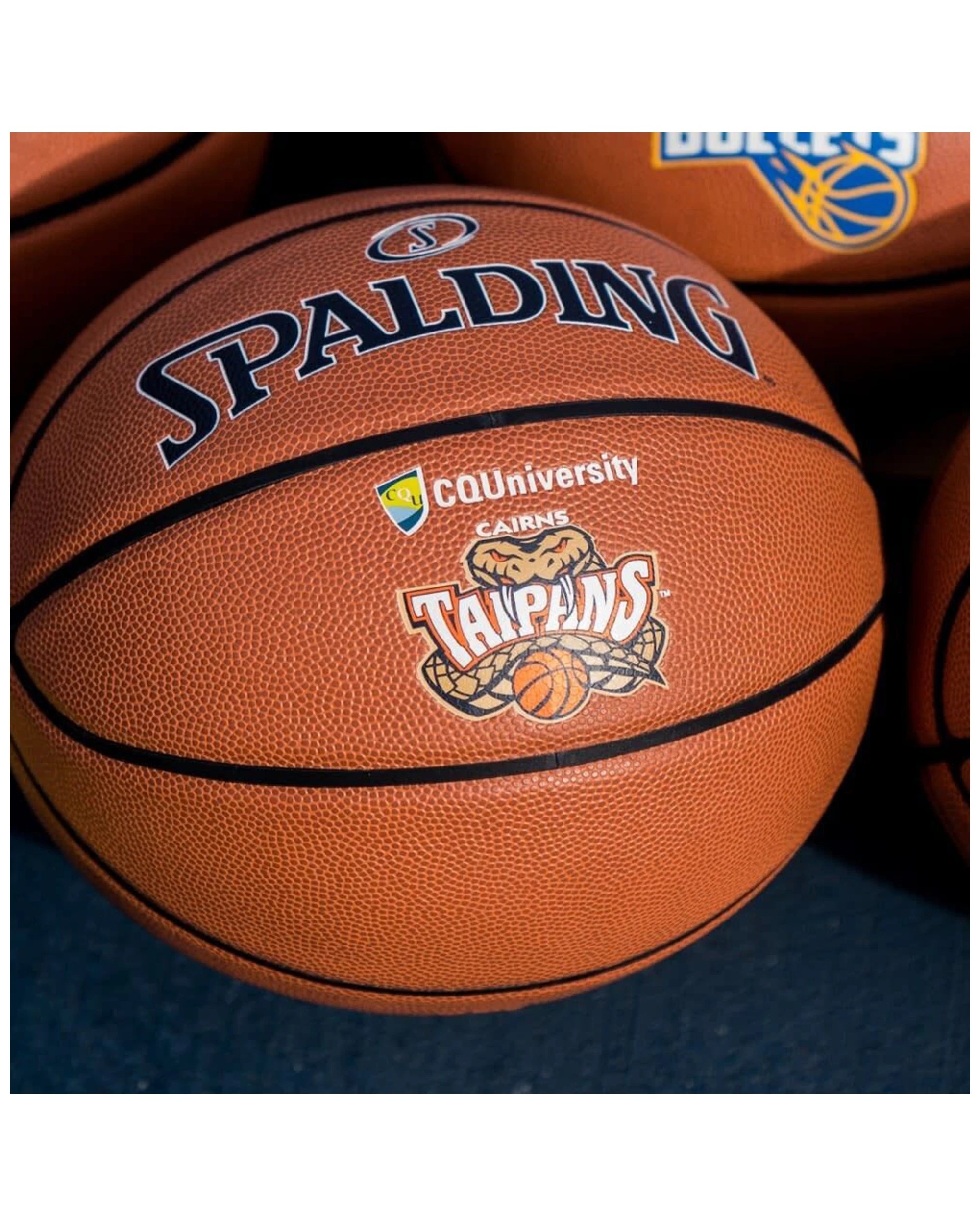 4 Spalding NBL Team Series Basketball 2 Pack Official Size 7 Cairns Taipans - Orange, 4 of 5