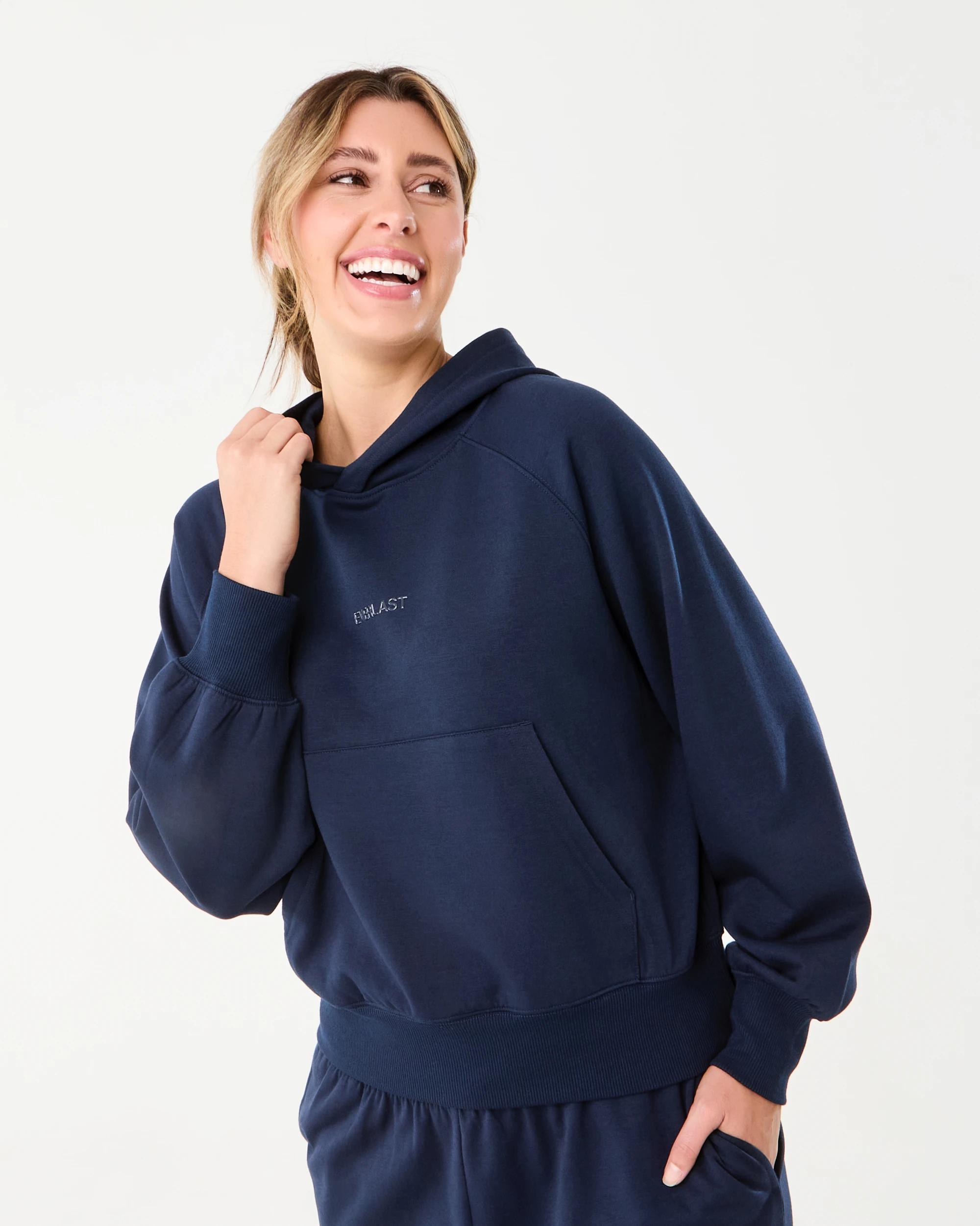 5 Everlast Womens Evercloud Hoodie Mood Indgo, 5 of 8
